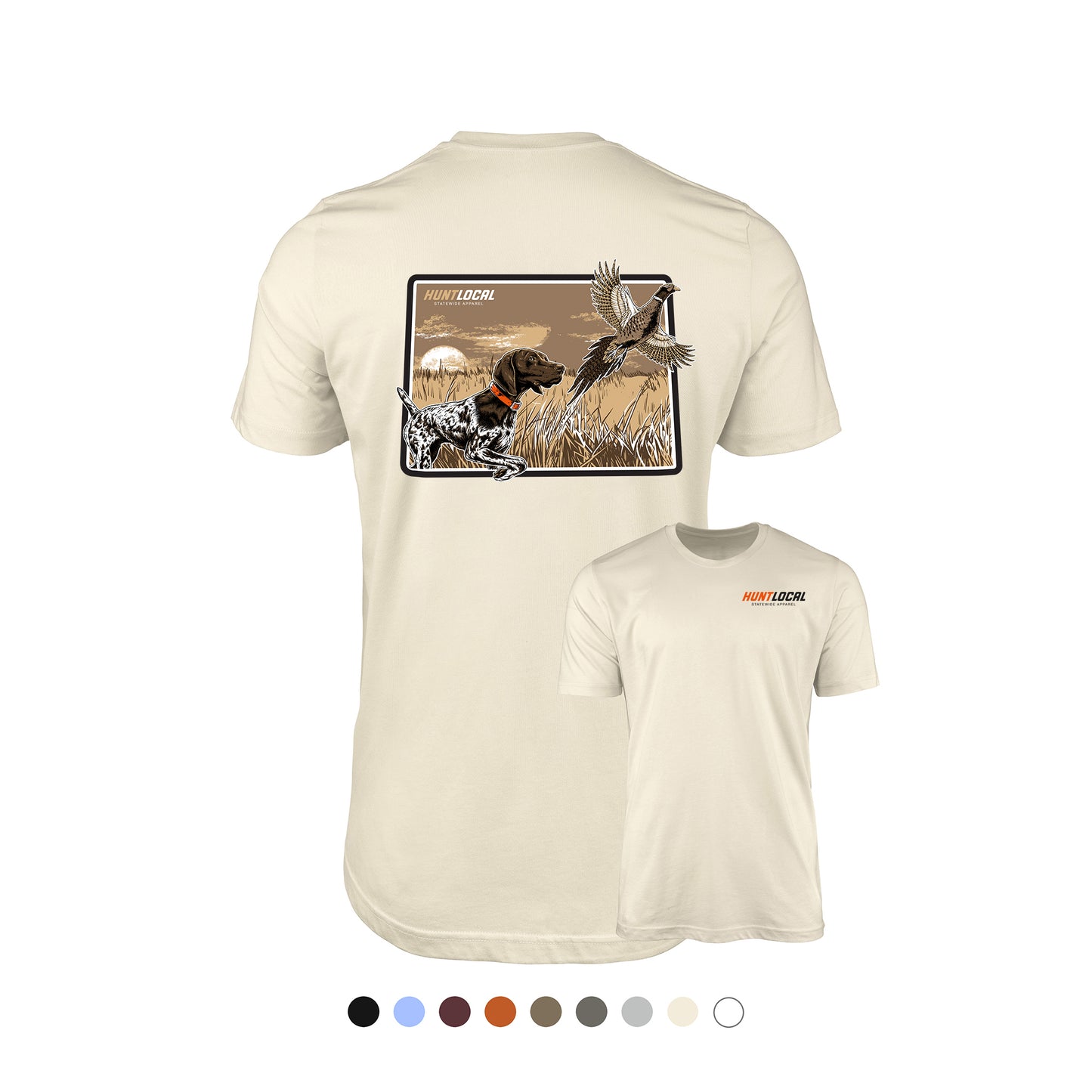 Colorado - Upland Bird Dog Tee (back)