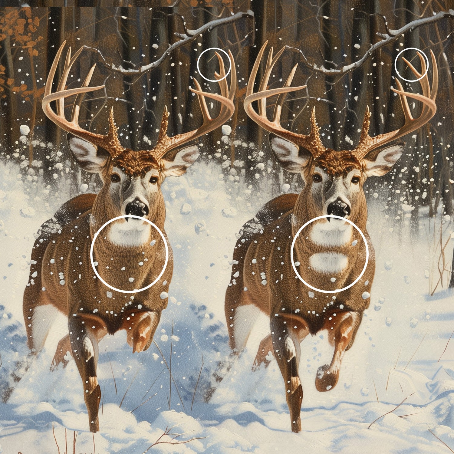 Virtual Taxidermy Unique Markings