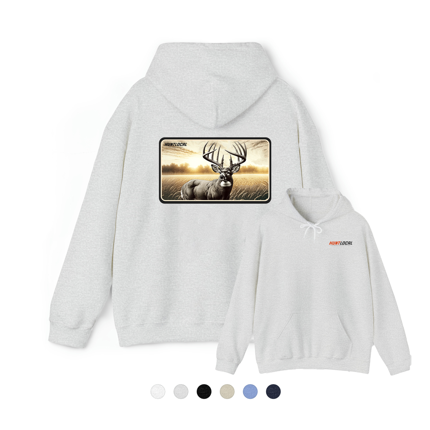 Generic - Whitetail Buck Hoodie (back)