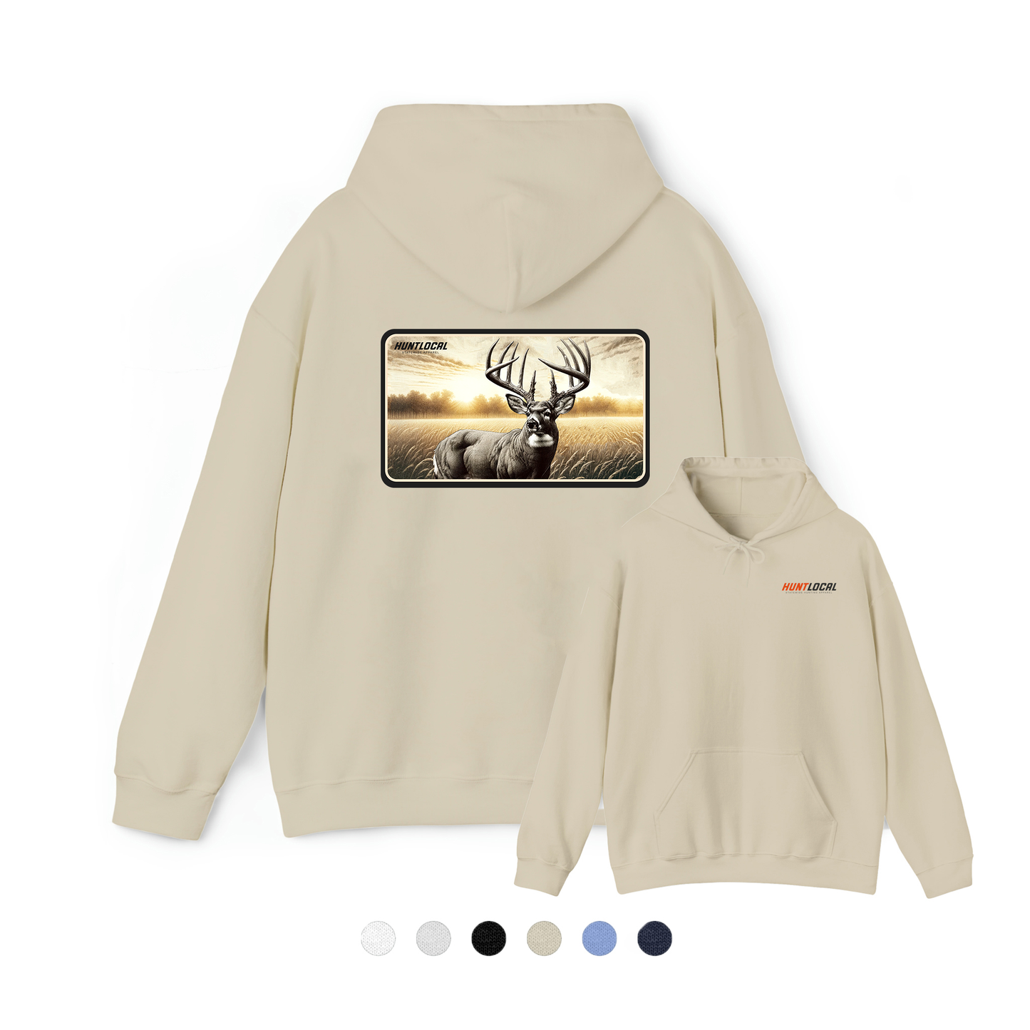 Generic - Whitetail Buck Hoodie (back)