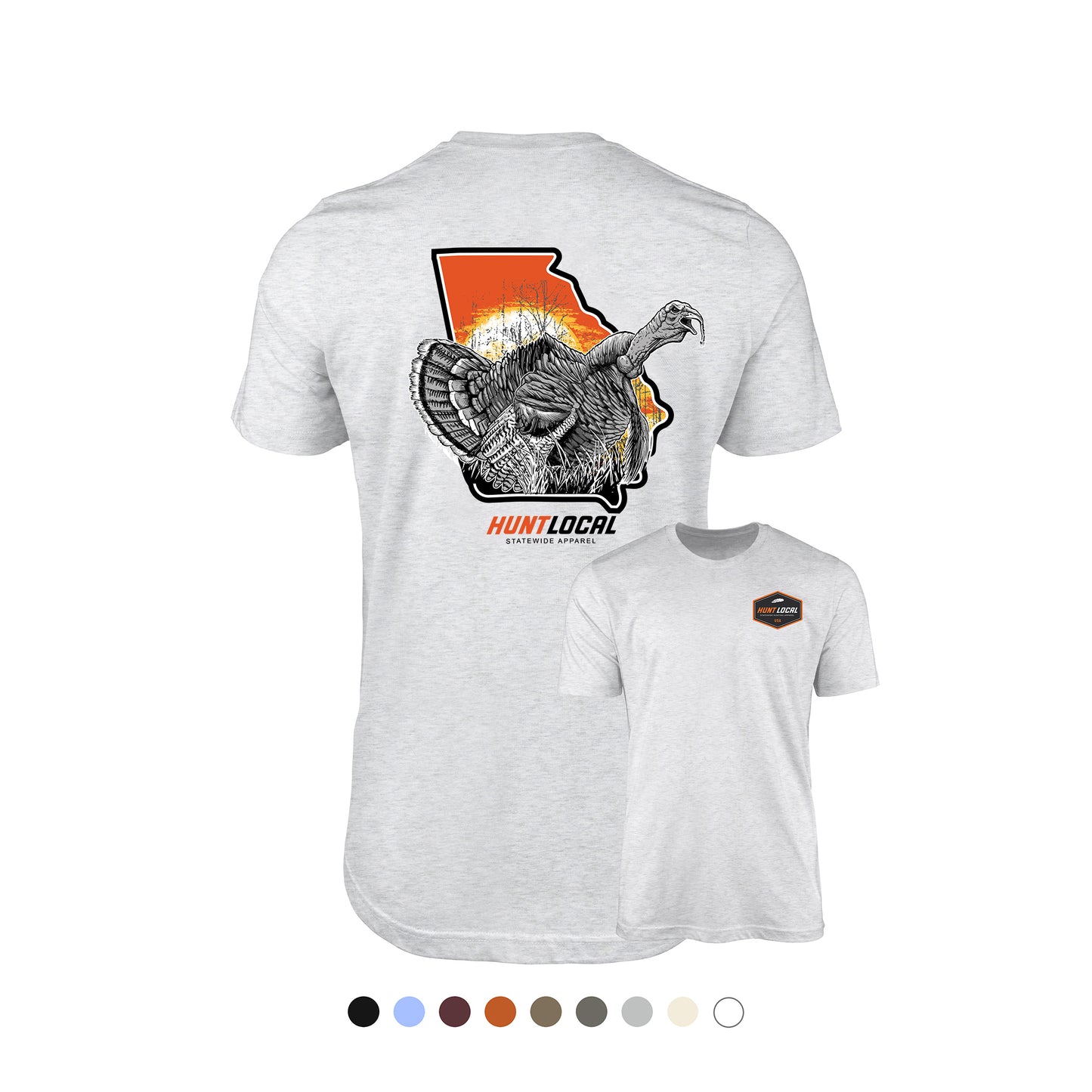 Georgia - Sunrise Turkey Tee