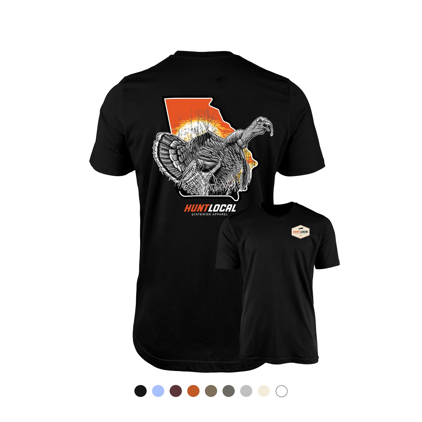 Georgia - Sunrise Turkey Tee