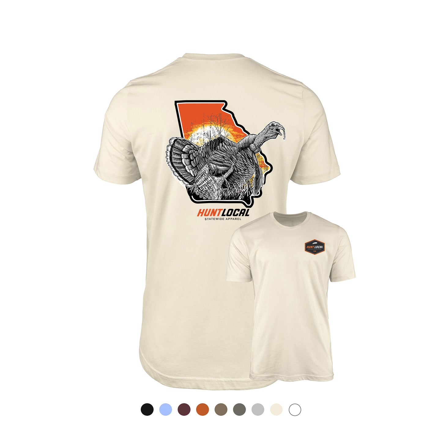 Georgia - Sunrise Turkey Tee