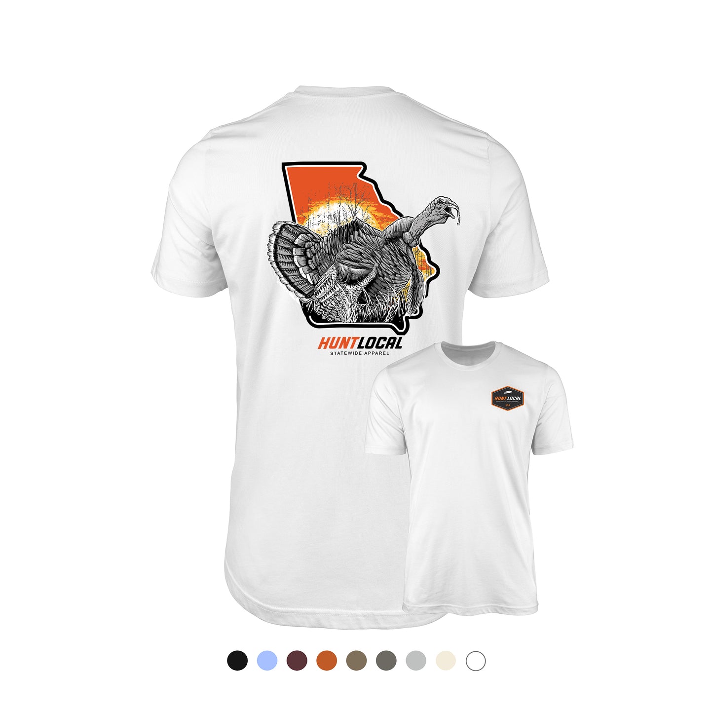 Georgia - Sunrise Turkey Tee