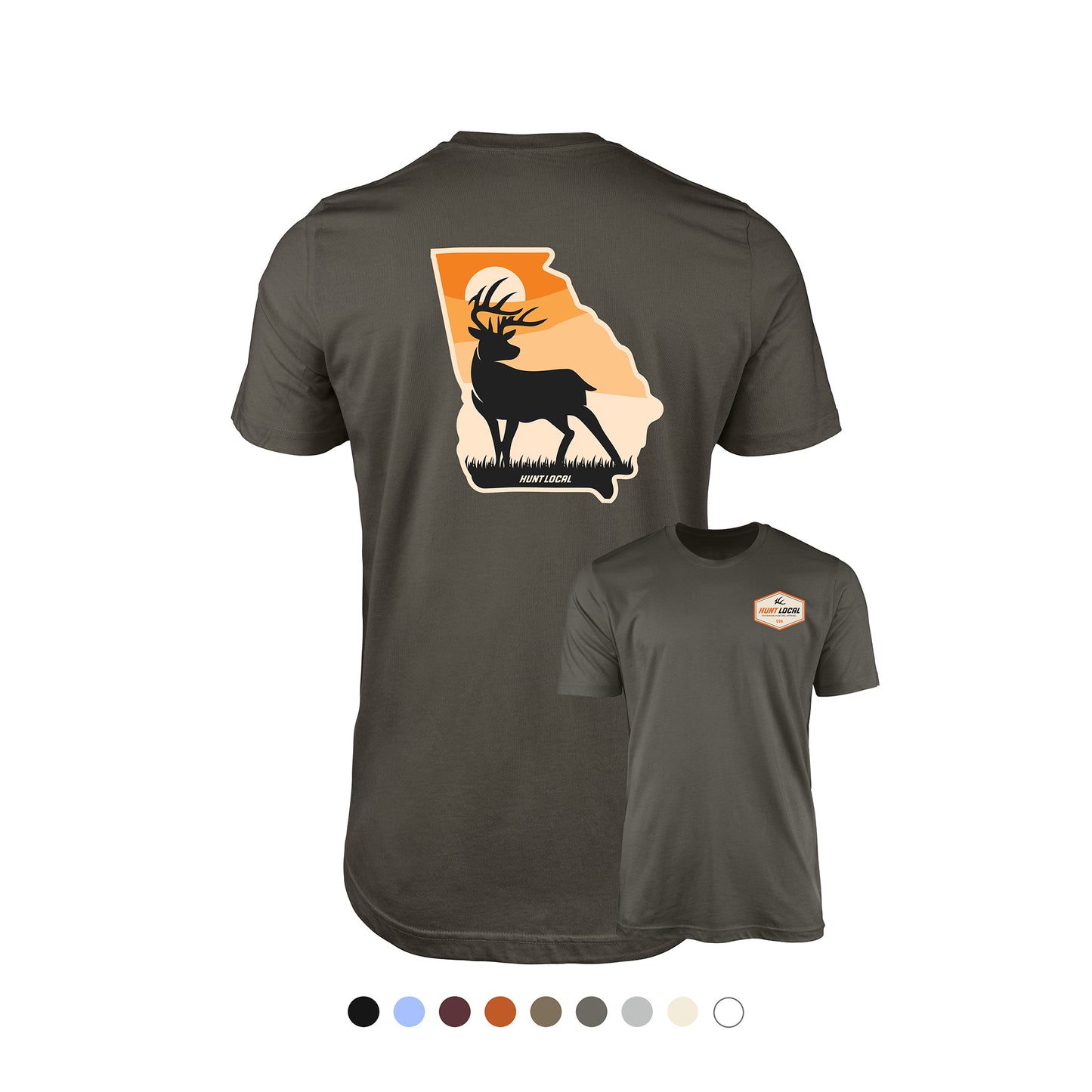 Georgia - Sunset Buck Tee