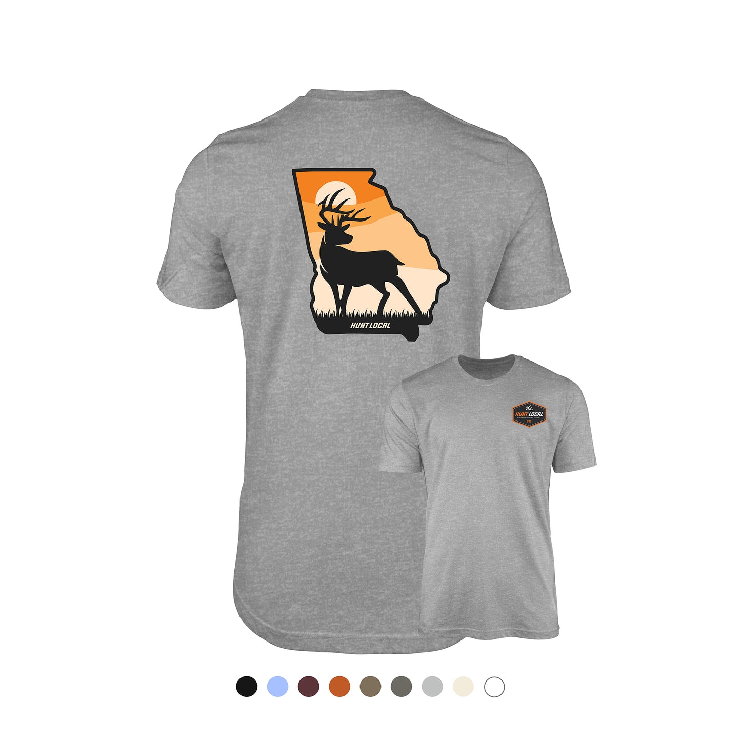 Georgia - Sunset Buck Tee