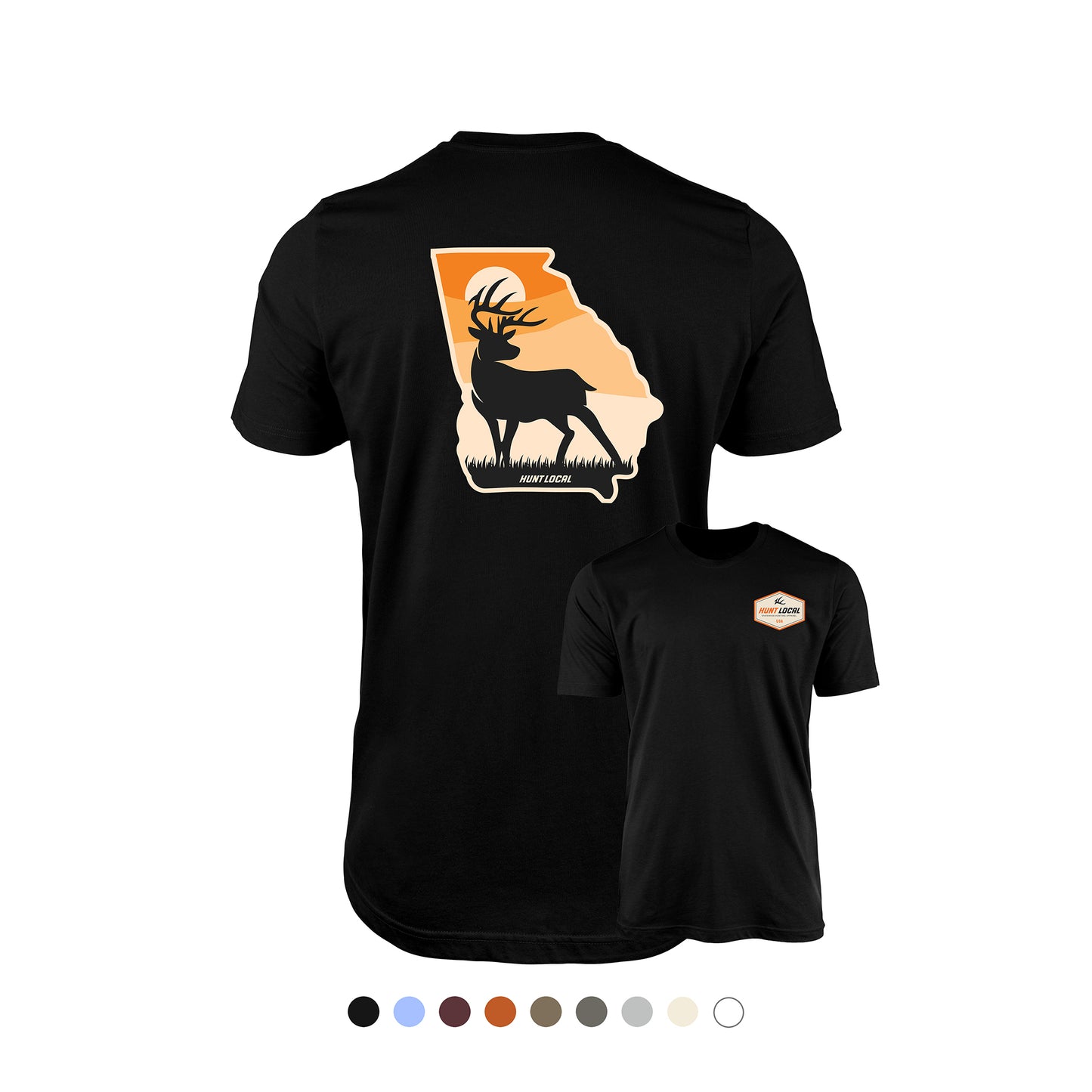 Georgia - Sunset Buck Tee