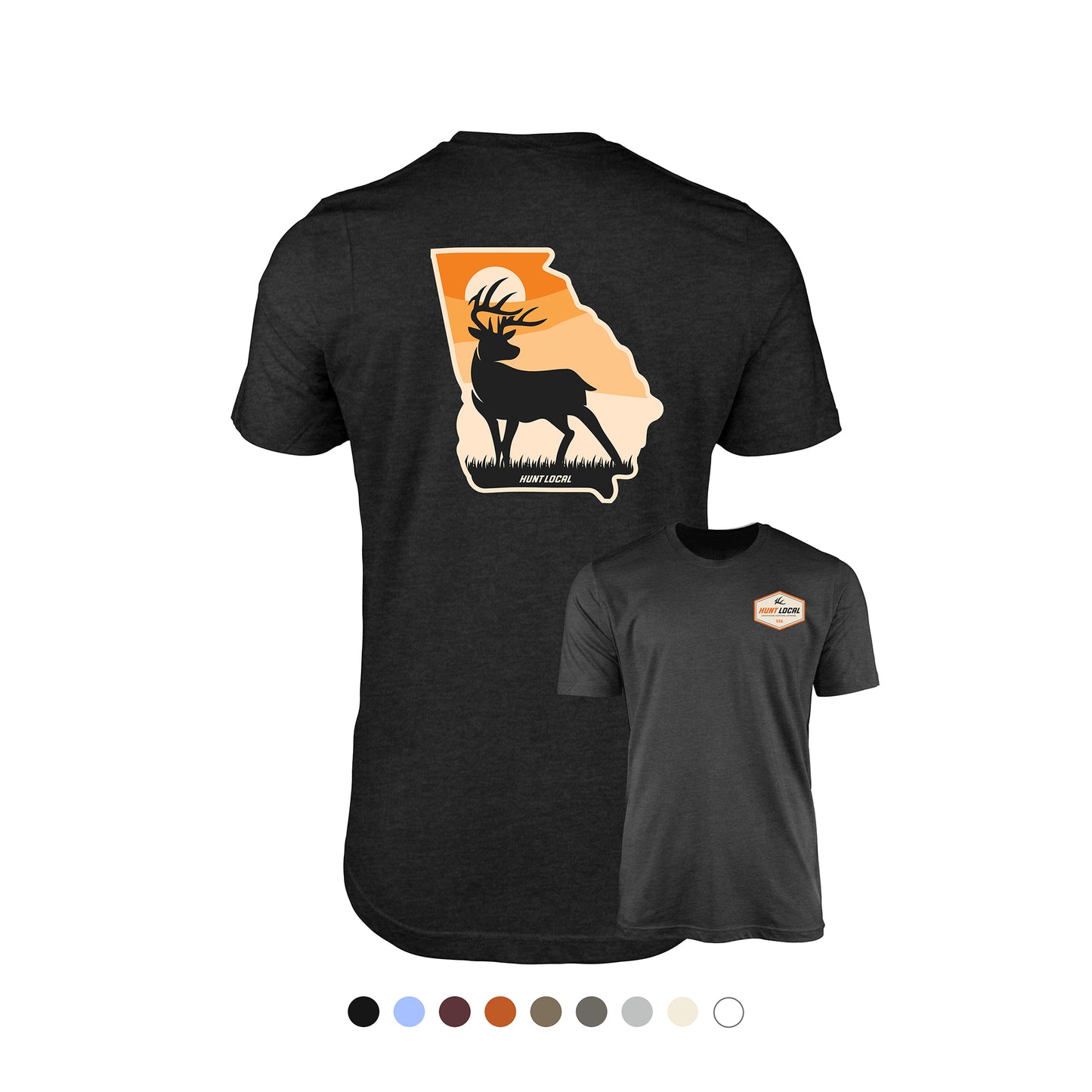 Georgia - Sunset Buck Tee