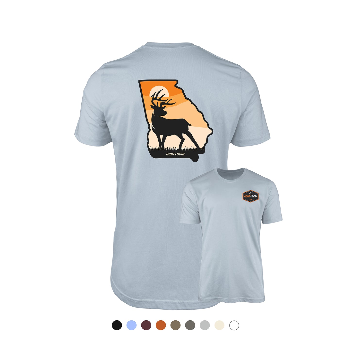 Georgia - Sunset Buck Tee