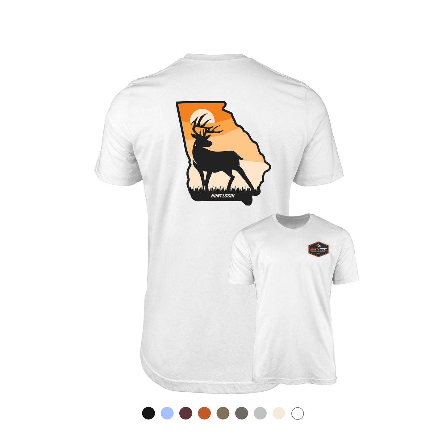 Georgia - Sunset Buck Tee