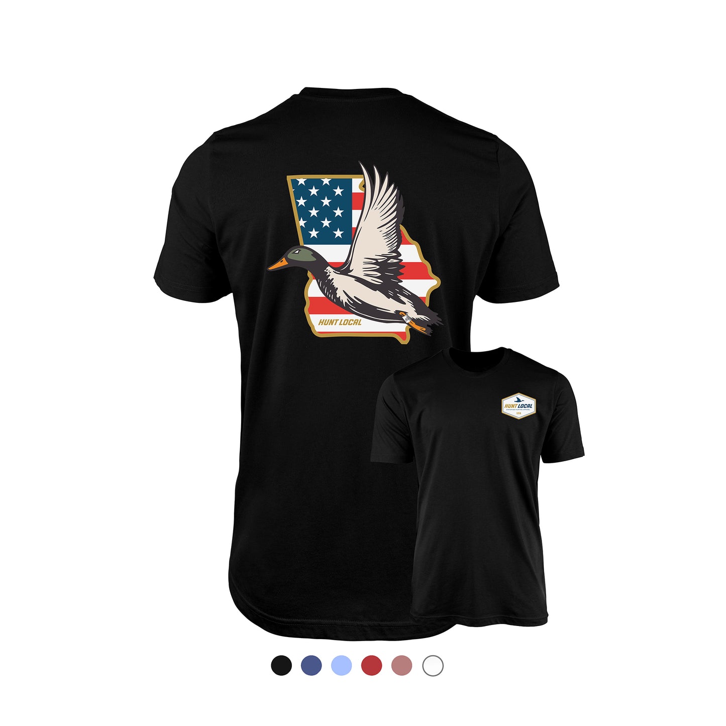 Georgia - USA Waterfowl Back Tee