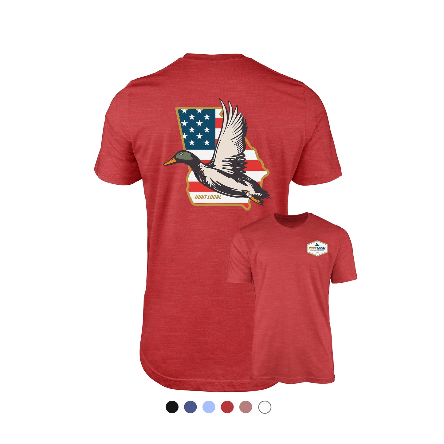 Georgia - USA Waterfowl Back Tee
