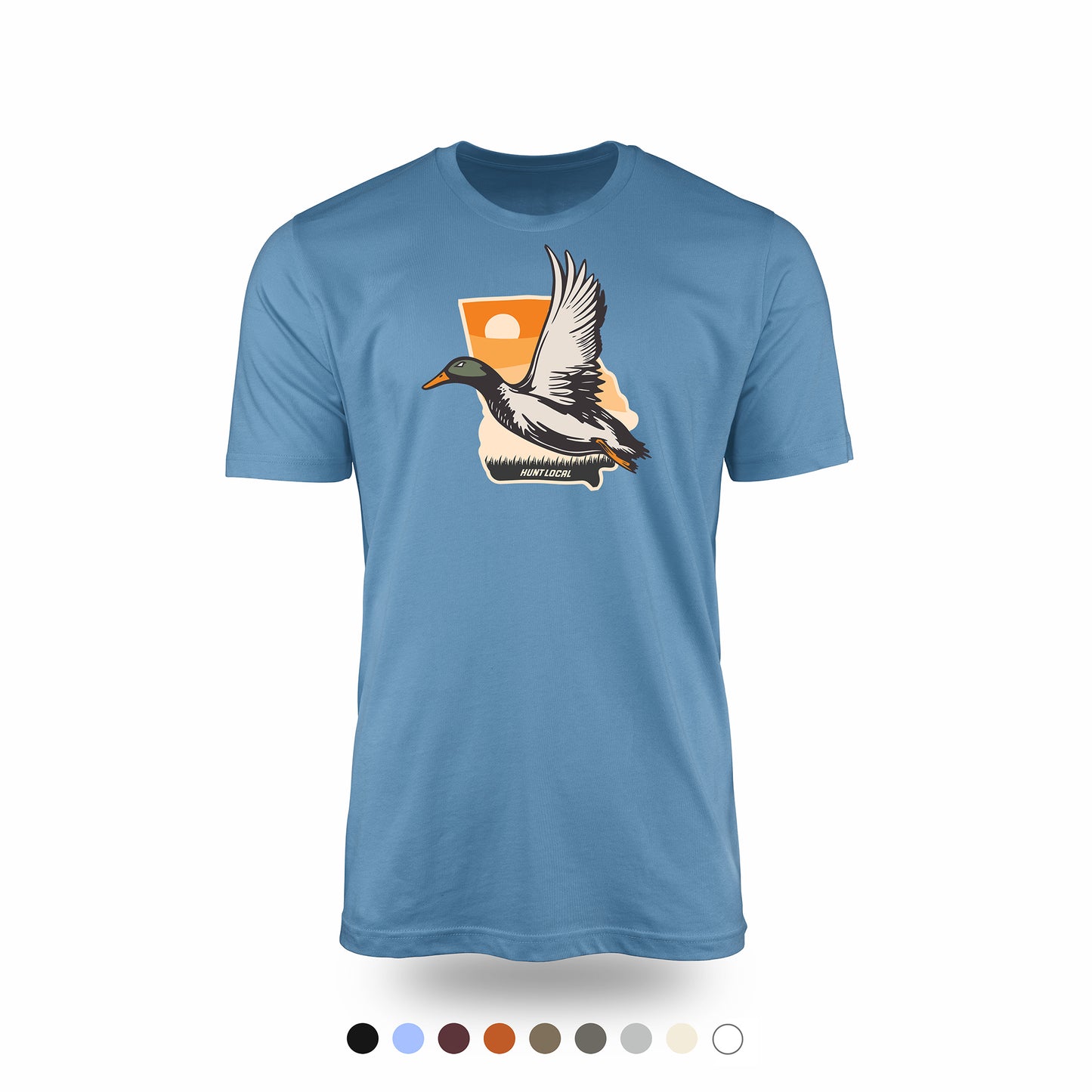 Georgia - Waterfowl Front Tee