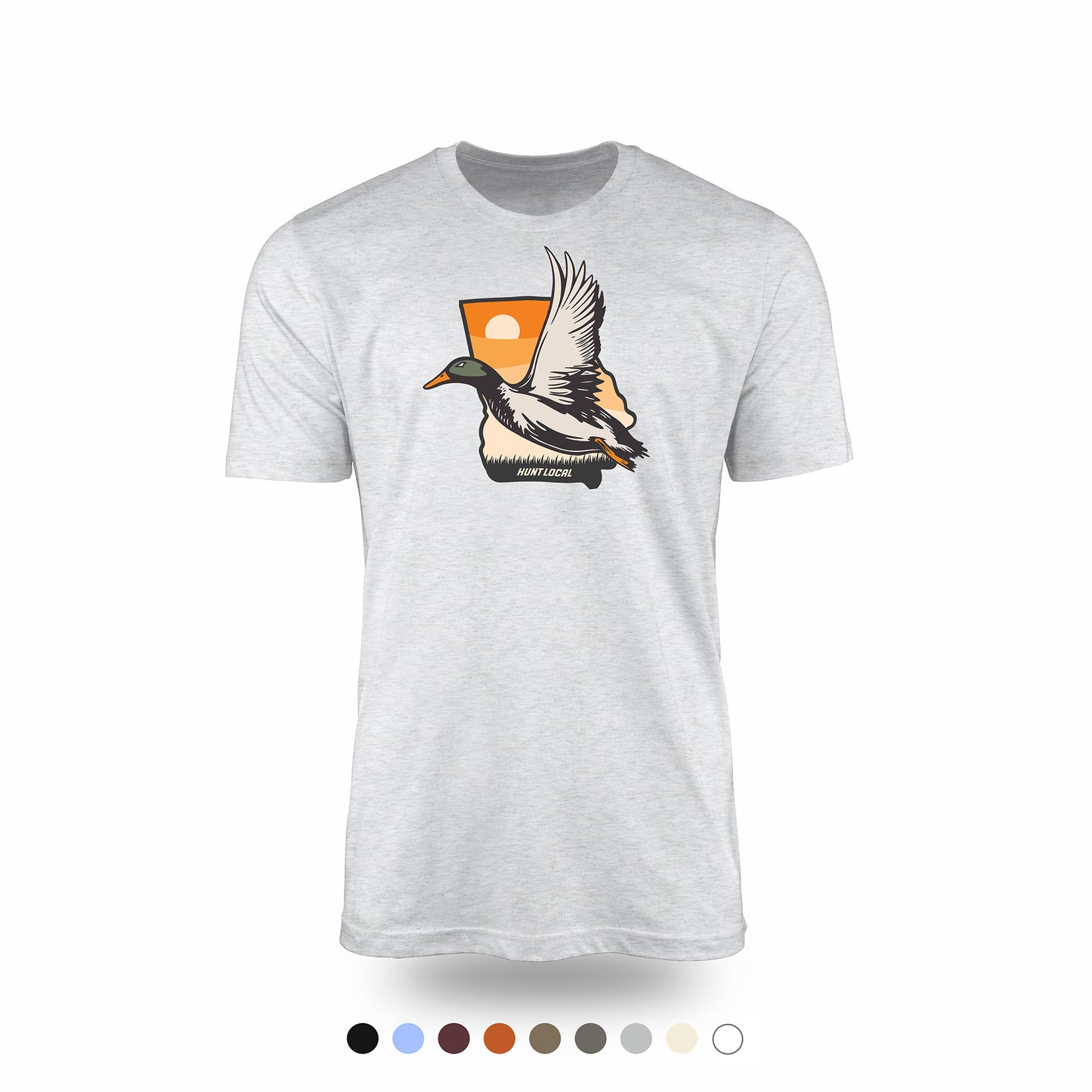 Georgia - Waterfowl Front Tee