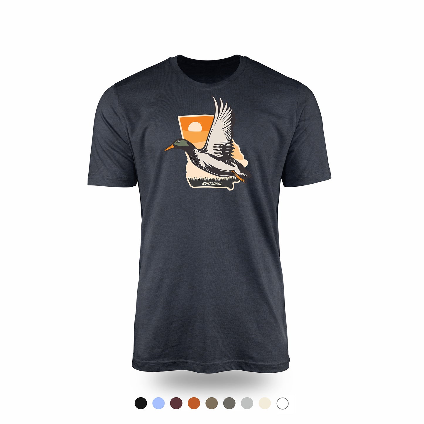 Georgia - Waterfowl Front Tee