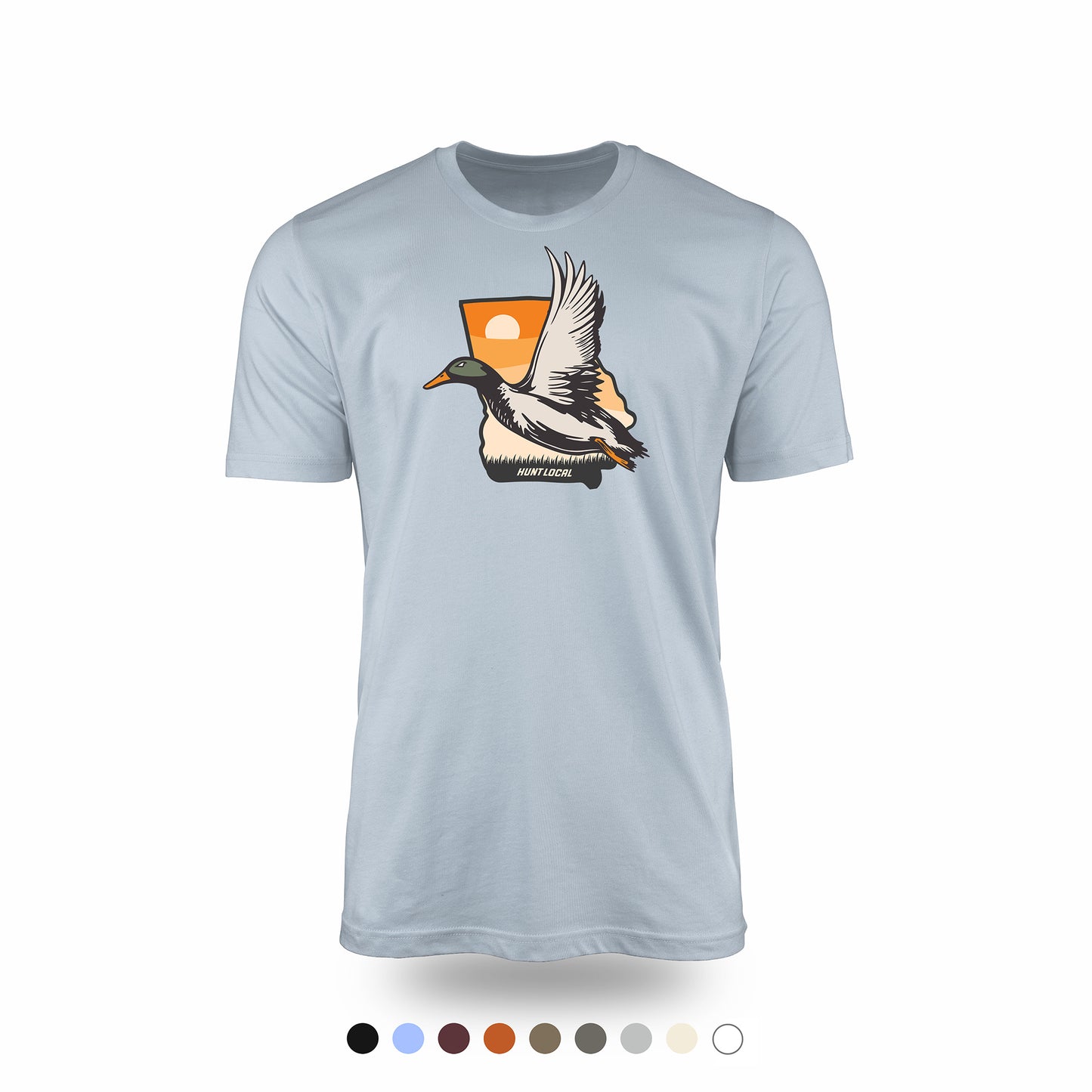 Georgia - Waterfowl Front Tee