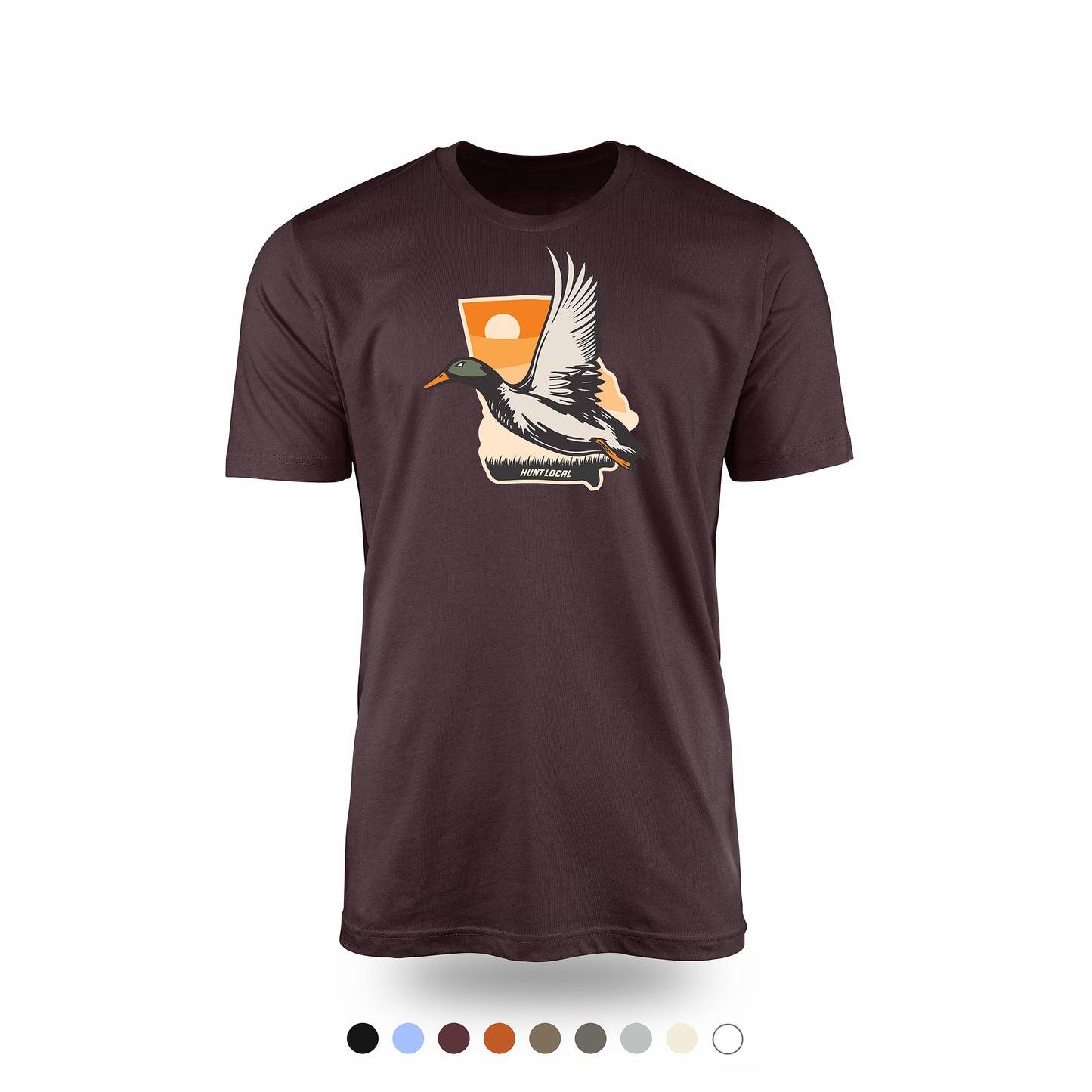 Georgia - Waterfowl Front Tee
