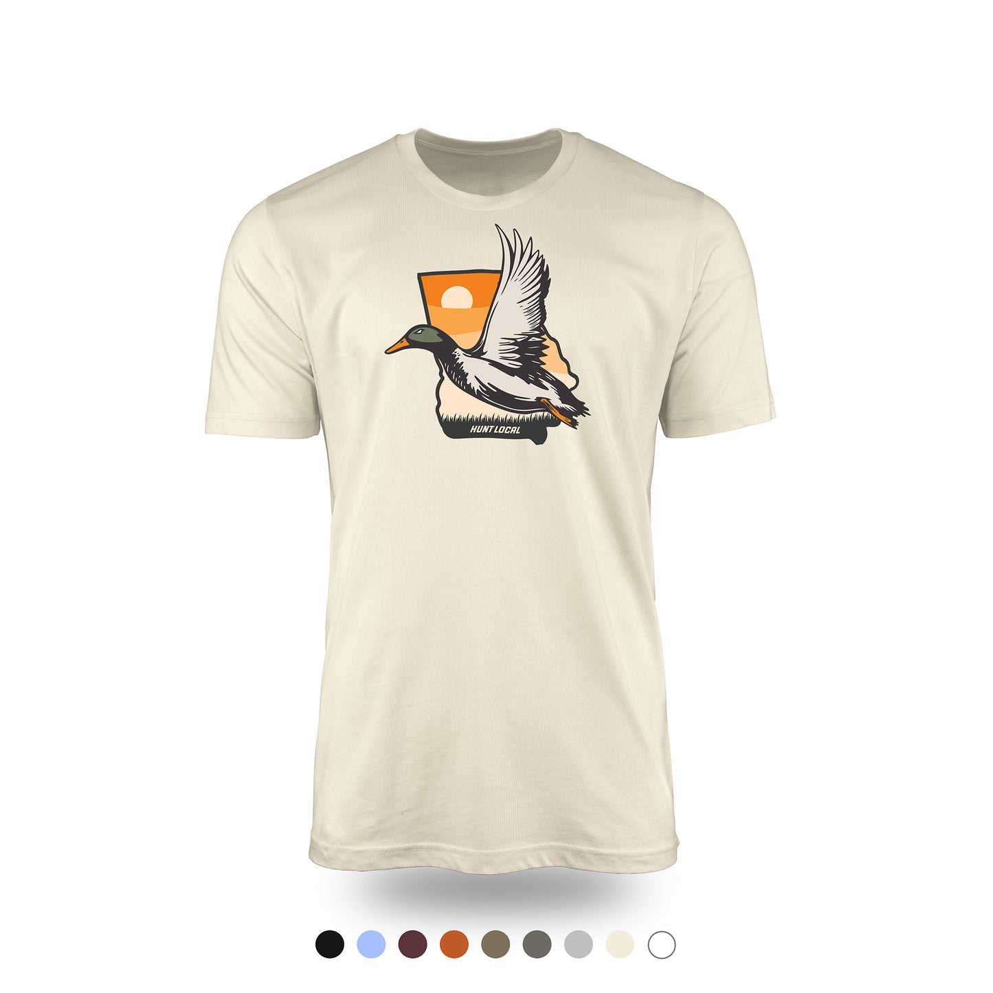 Georgia - Waterfowl Front Tee