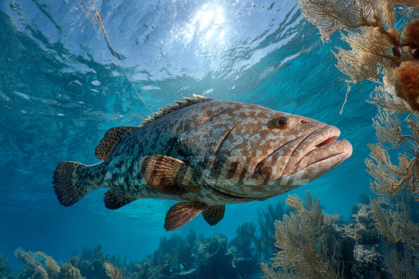 Design 226 - Grouper Custom Art