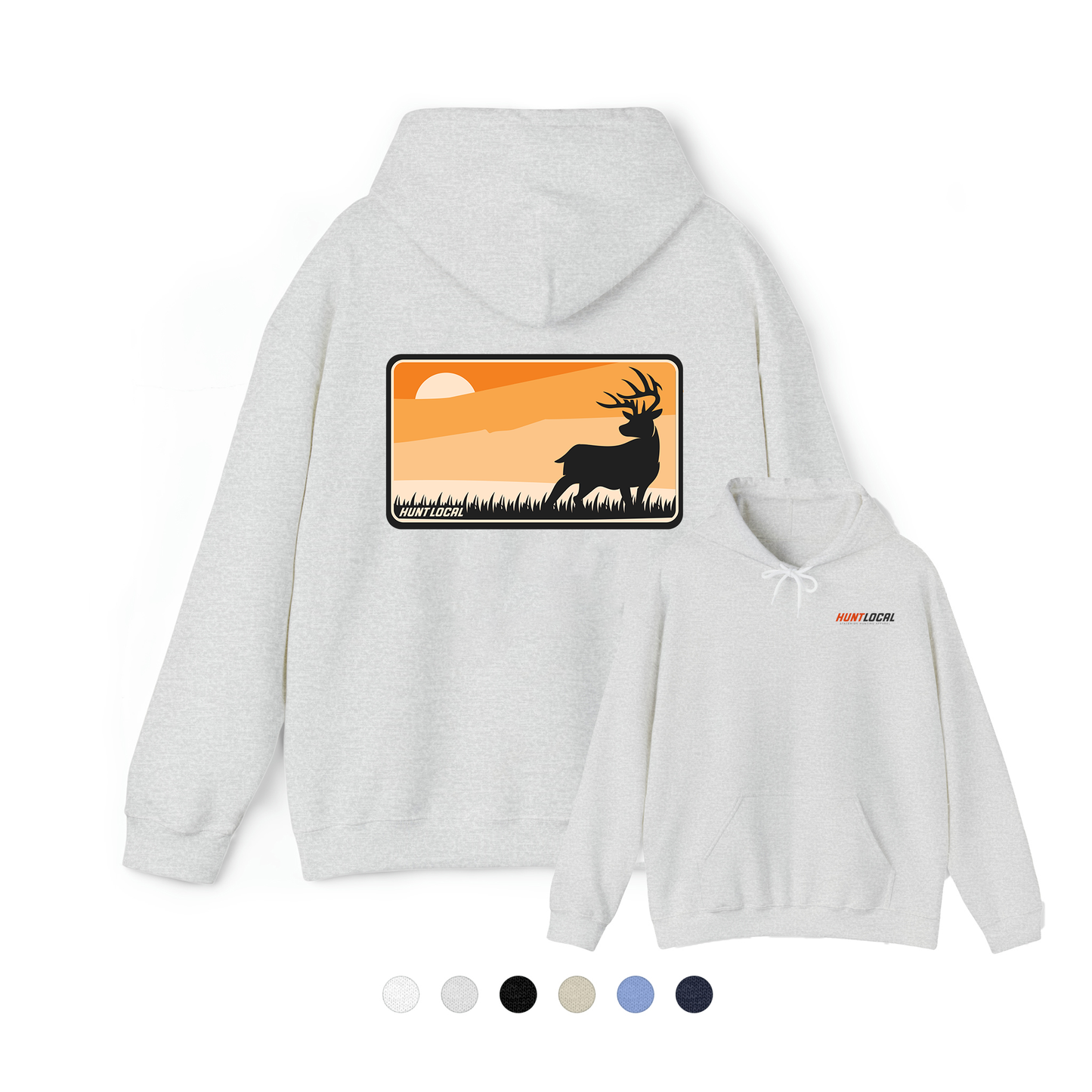 Generic - Sunset Buck Hoodie (back)