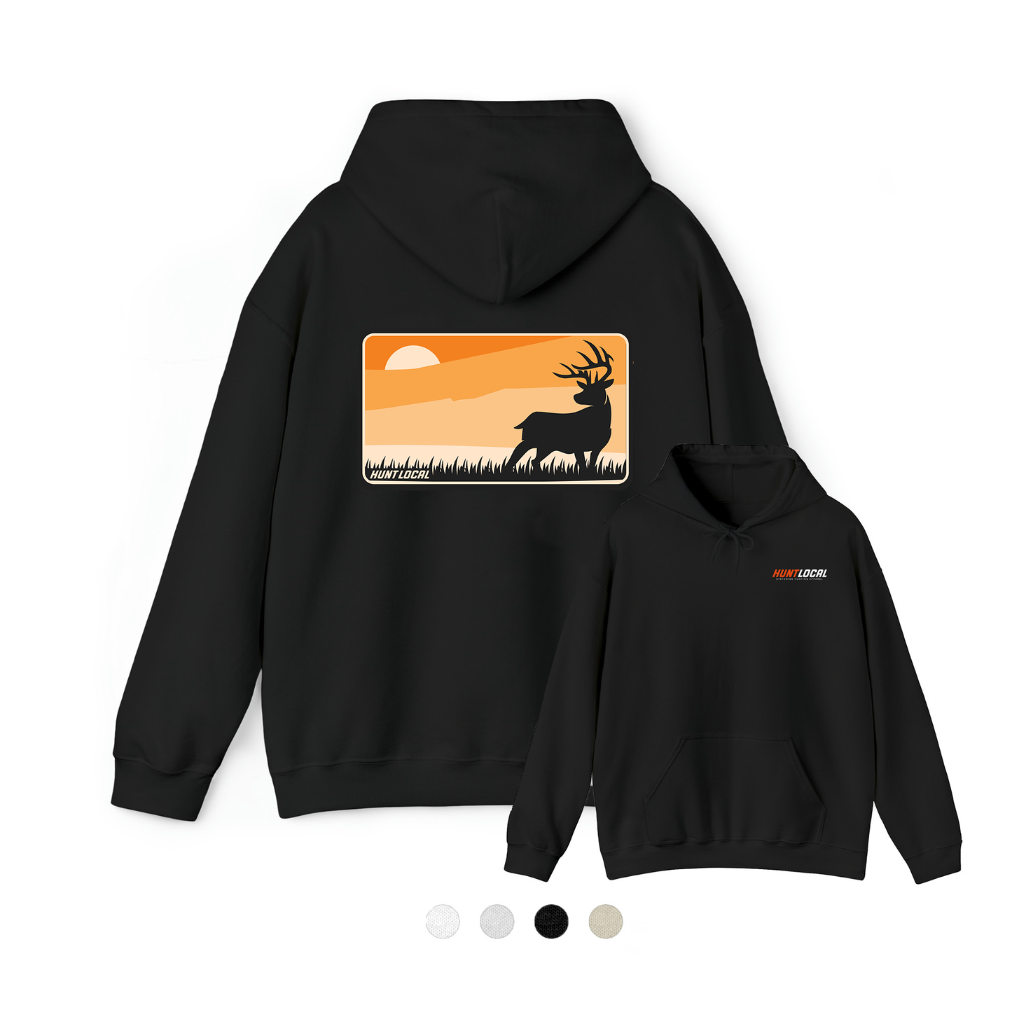 Generic - Sunset Buck Hoodie (back)