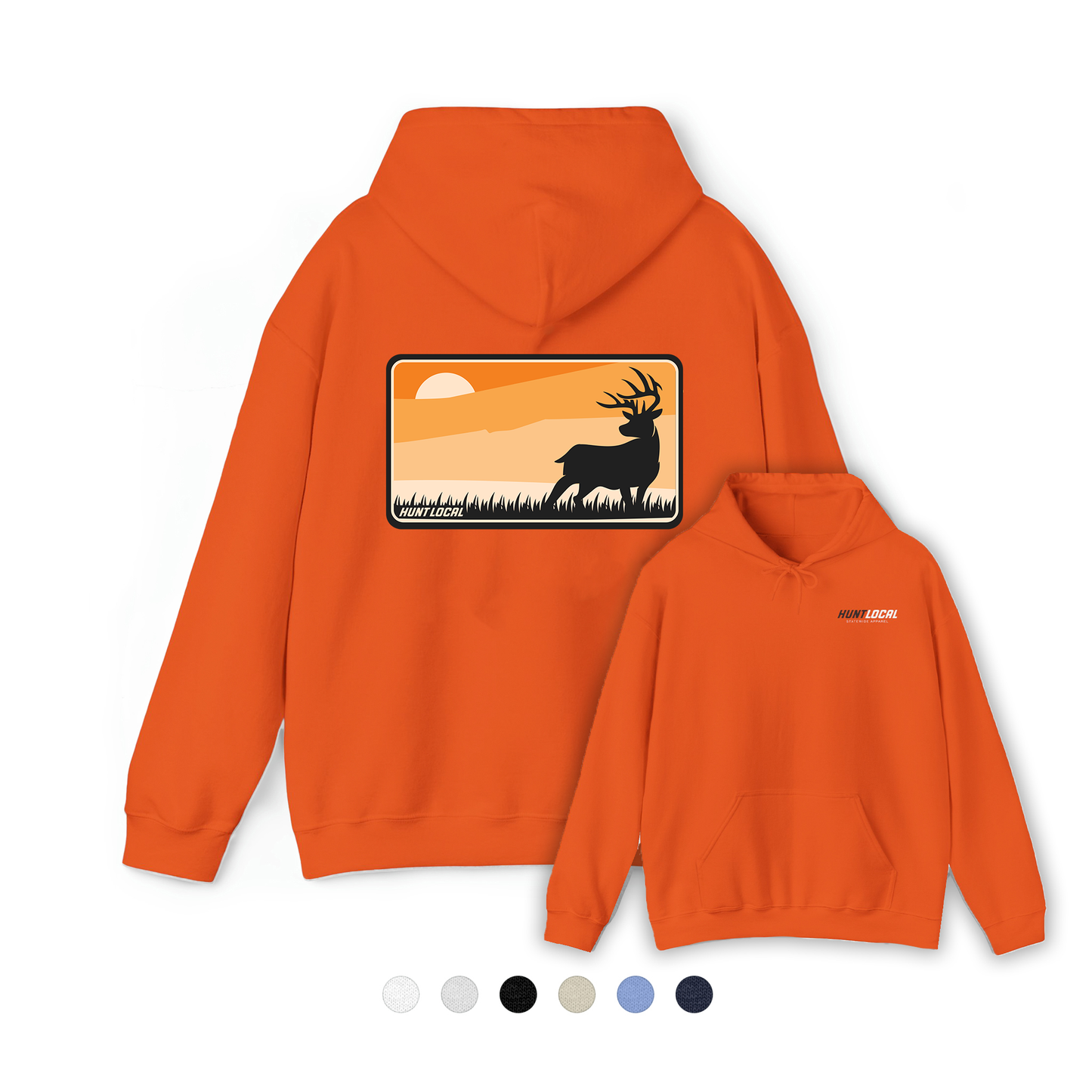 Generic - Sunset Buck Hoodie (back)