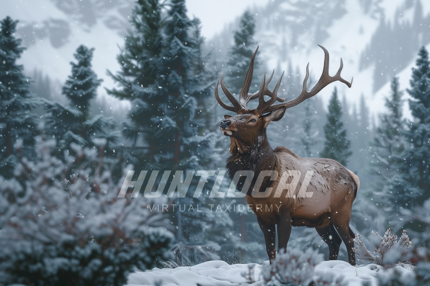 SCENE 114 - Custom Elk Art