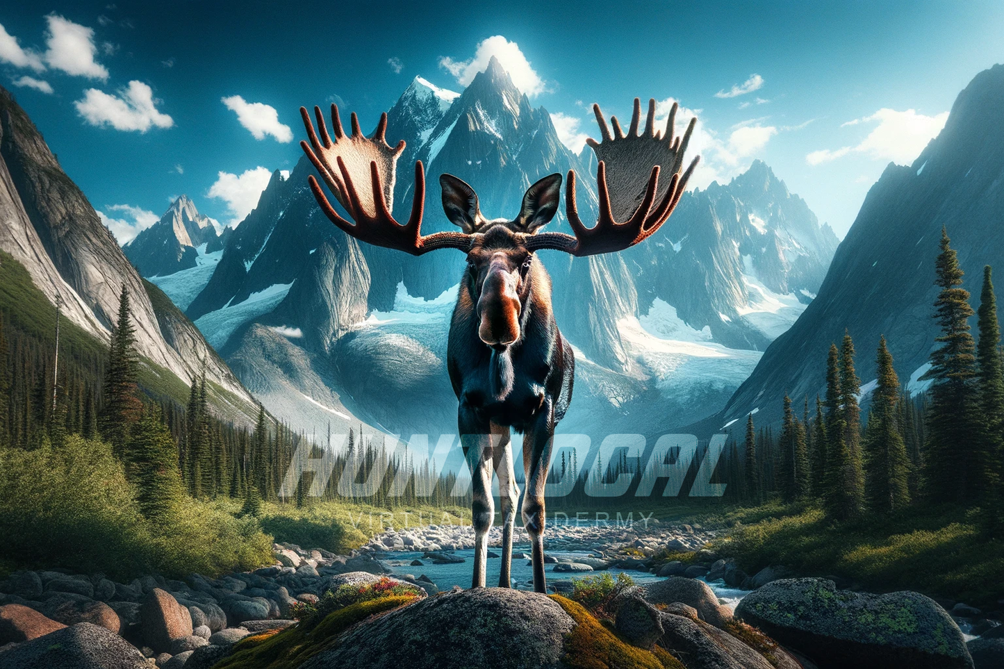 SCENE 139 - Moose Majestic Morning