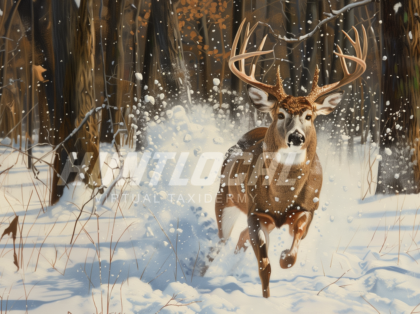 Scene 03 - Whitetail Custom Art