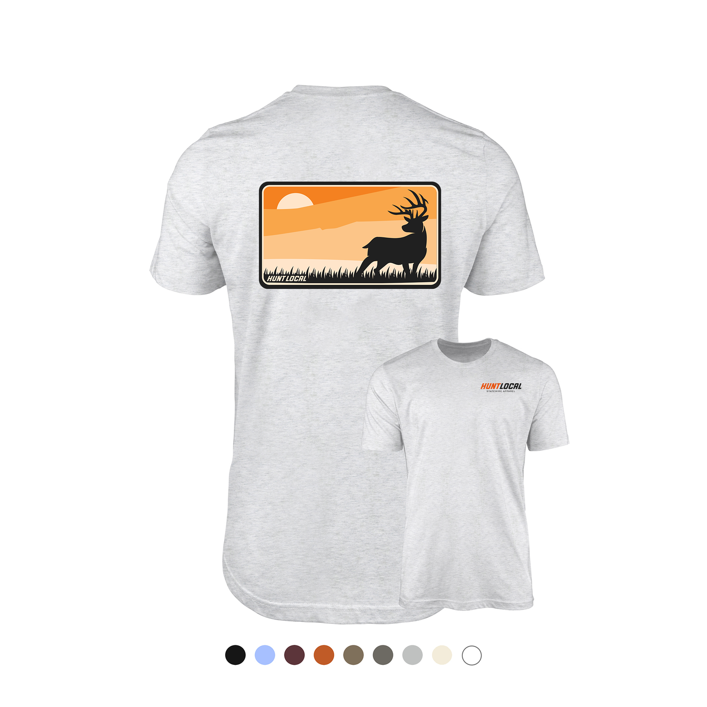 Generic - Sunset Buck Tee (back)