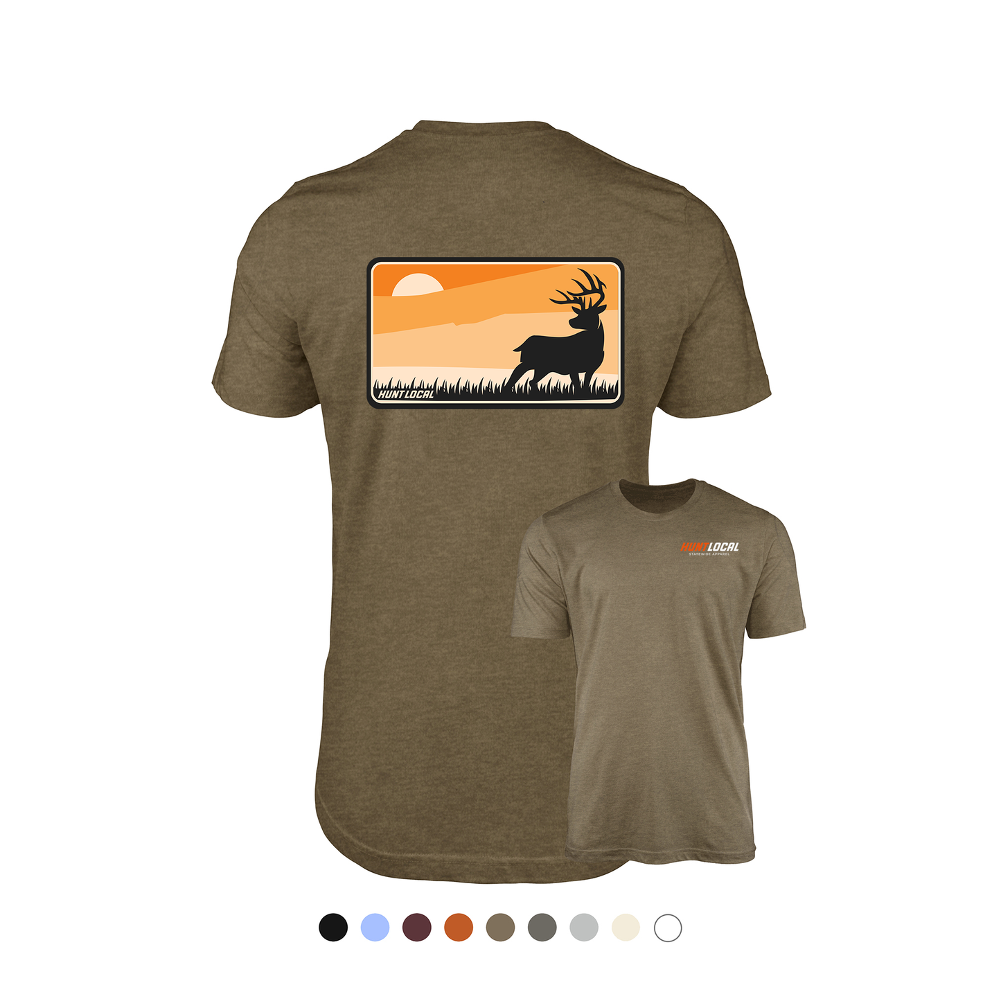 Generic - Sunset Buck Tee (back)