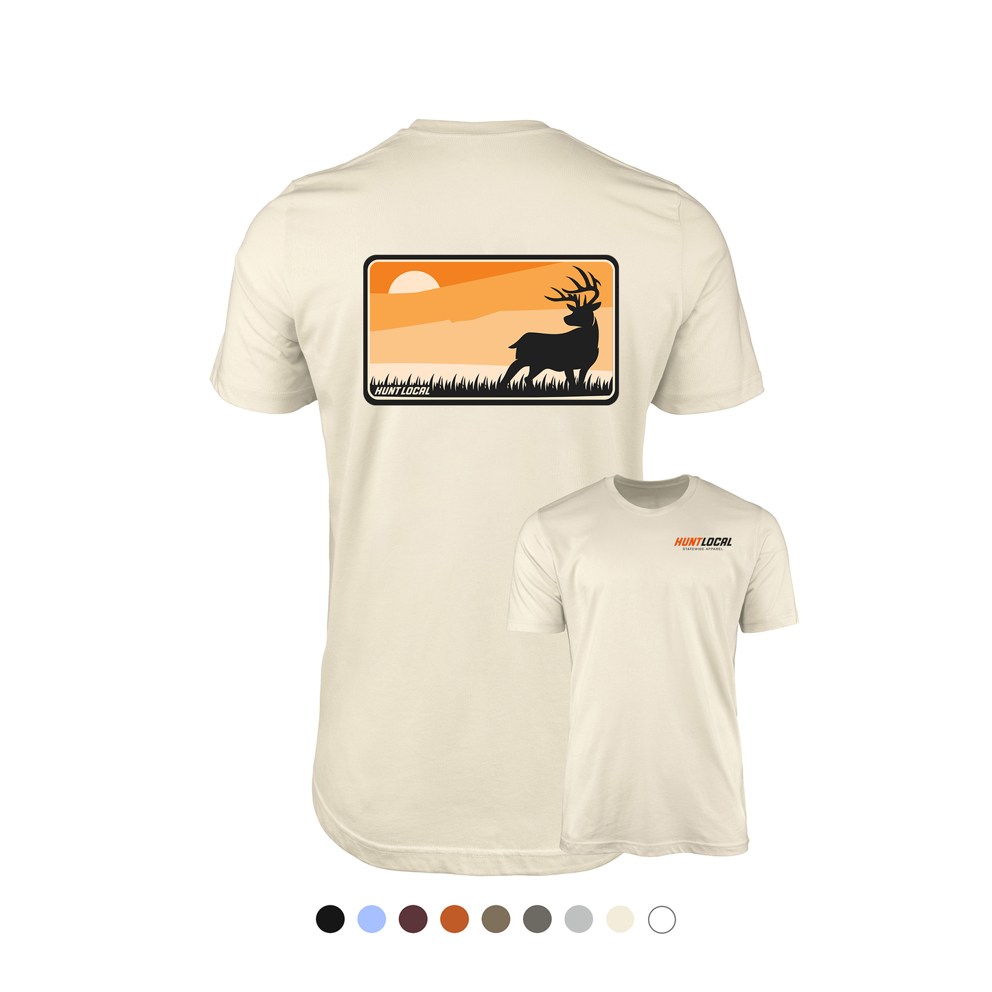 Generic - Sunset Buck Tee (back)