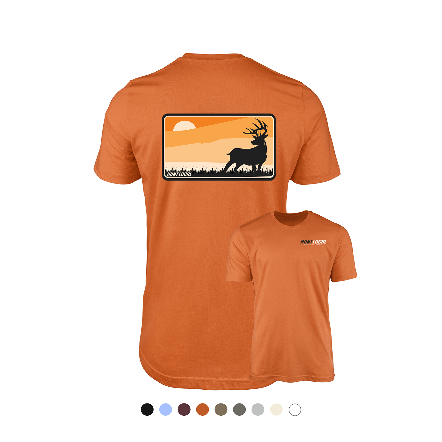 Generic - Sunset Buck Tee (back)
