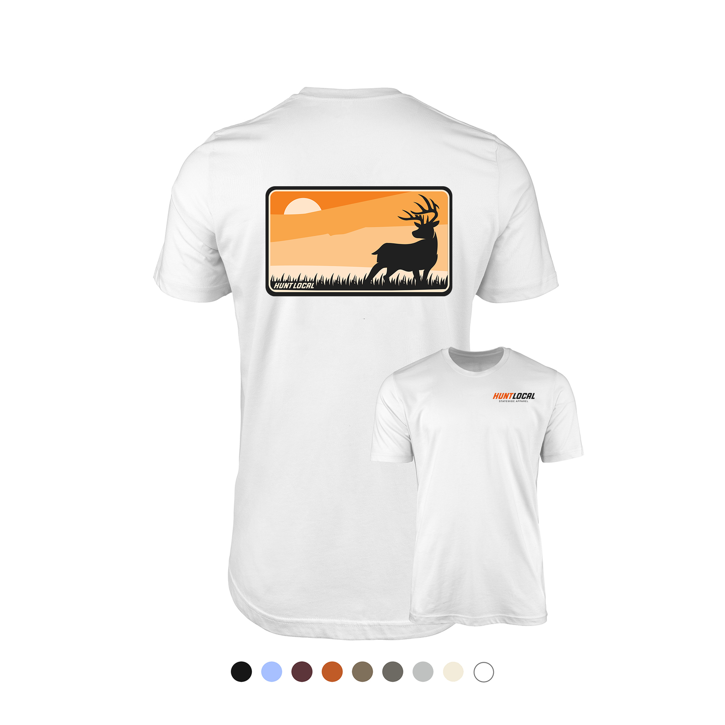 Generic - Sunset Buck Tee (back)