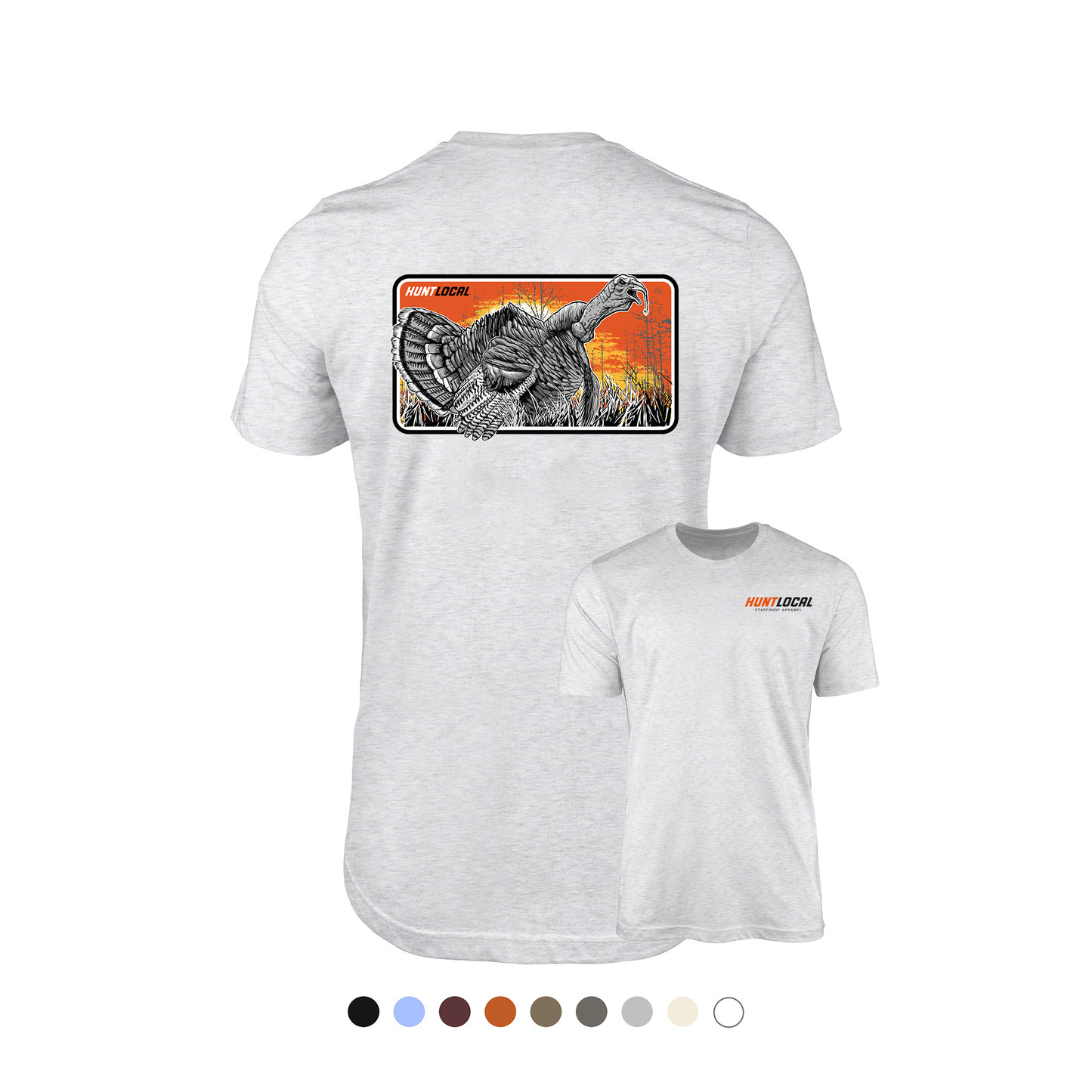 Generic - Sunrise Gobbler Tee (back)