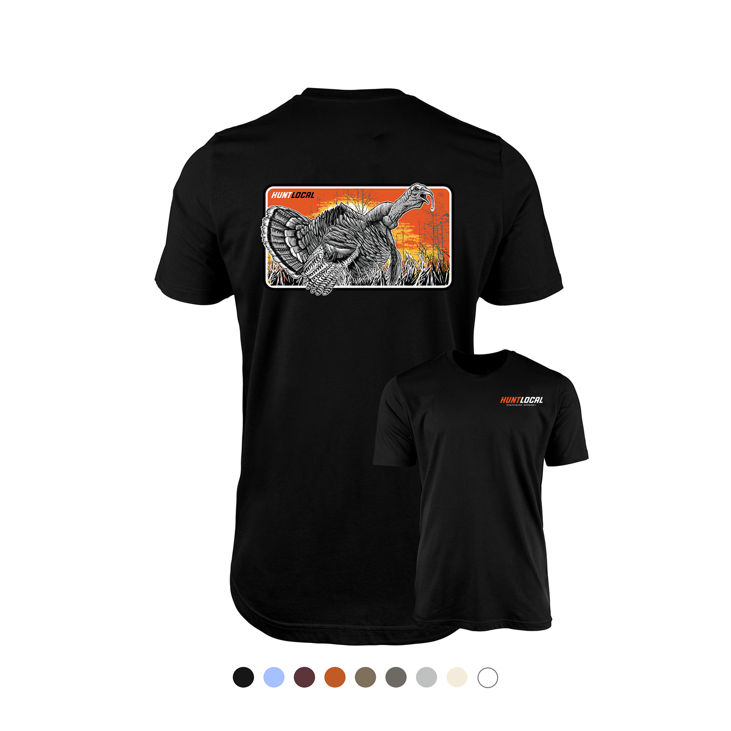 Generic - Sunrise Gobbler Tee (back)