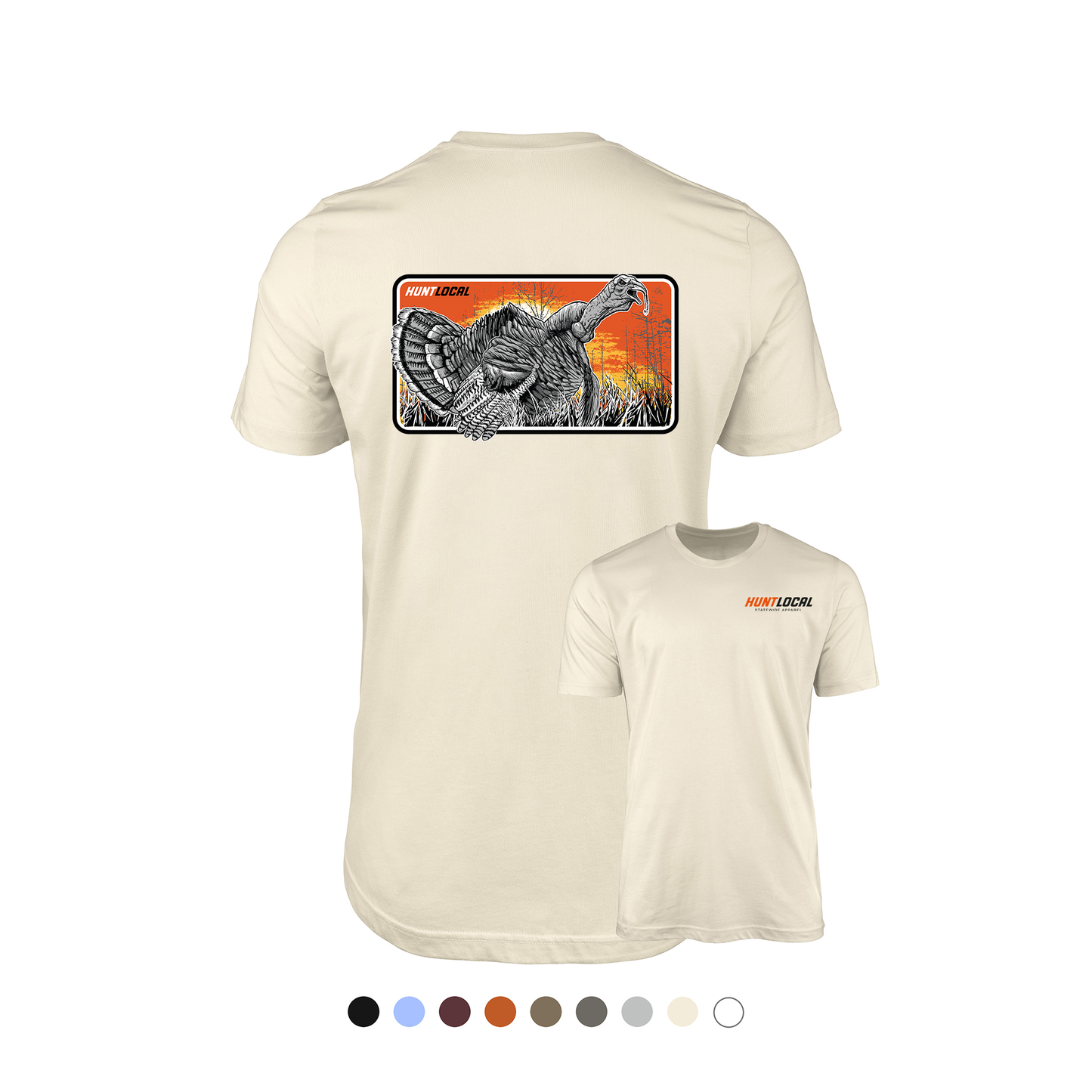 Generic - Sunrise Gobbler Tee (back)