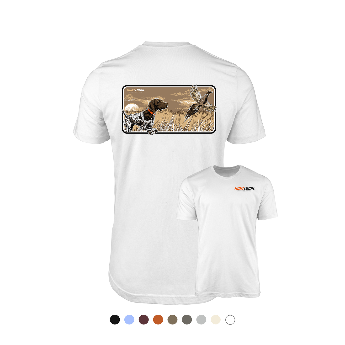 Generic - Upland Bird Dog Tee (back)
