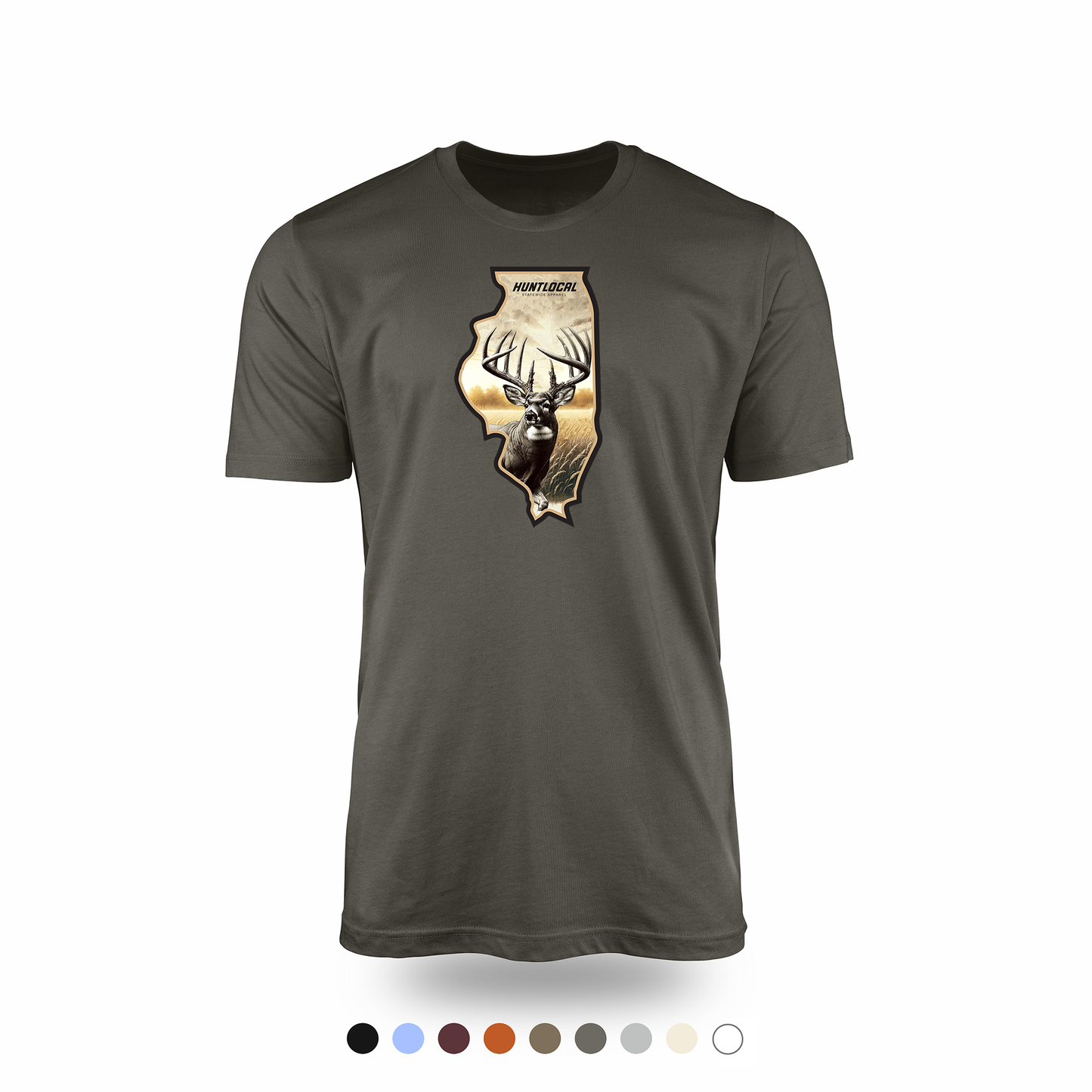 Illinois - Whitetail Buck Tee