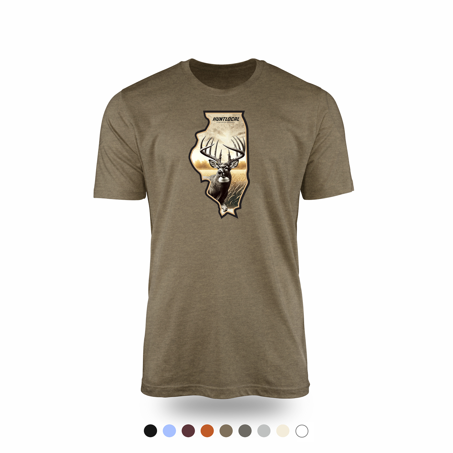 Illinois - Whitetail Buck Tee