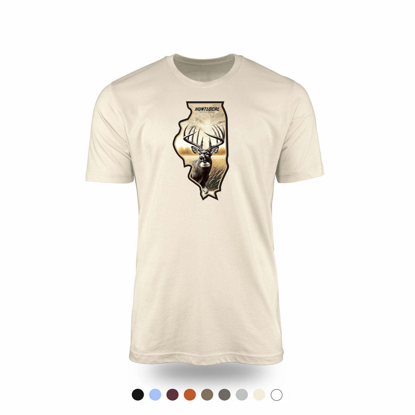 Illinois - Whitetail Buck Tee
