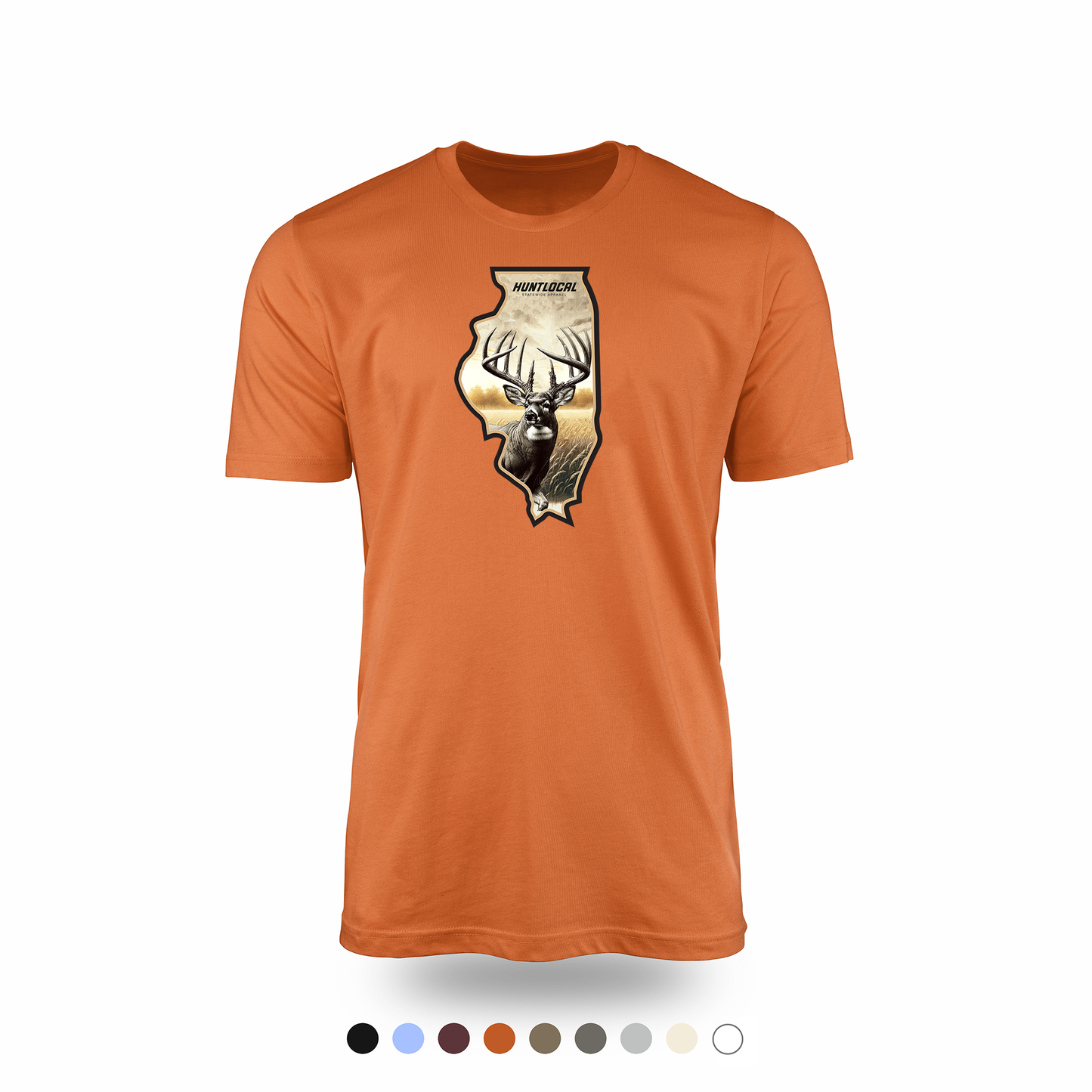 Illinois - Whitetail Buck Tee