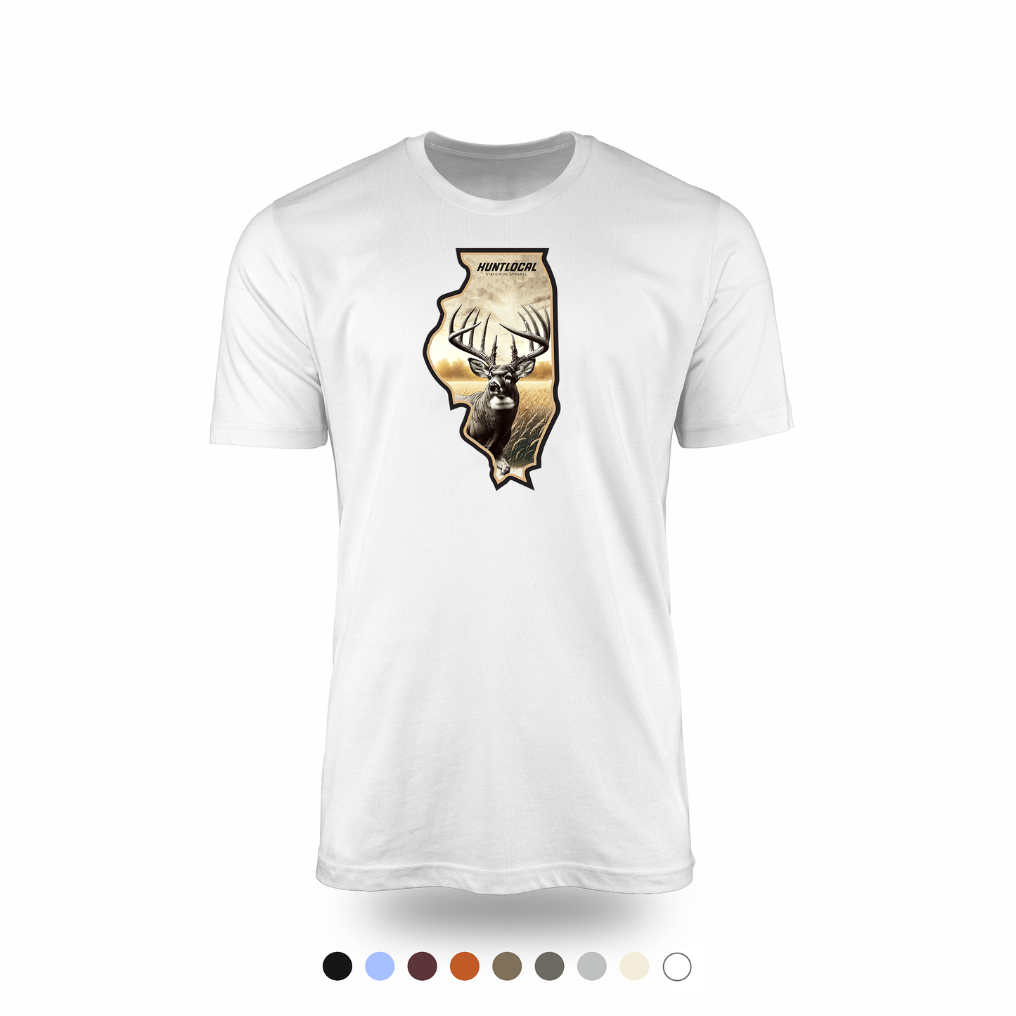 Illinois - Whitetail Buck Tee