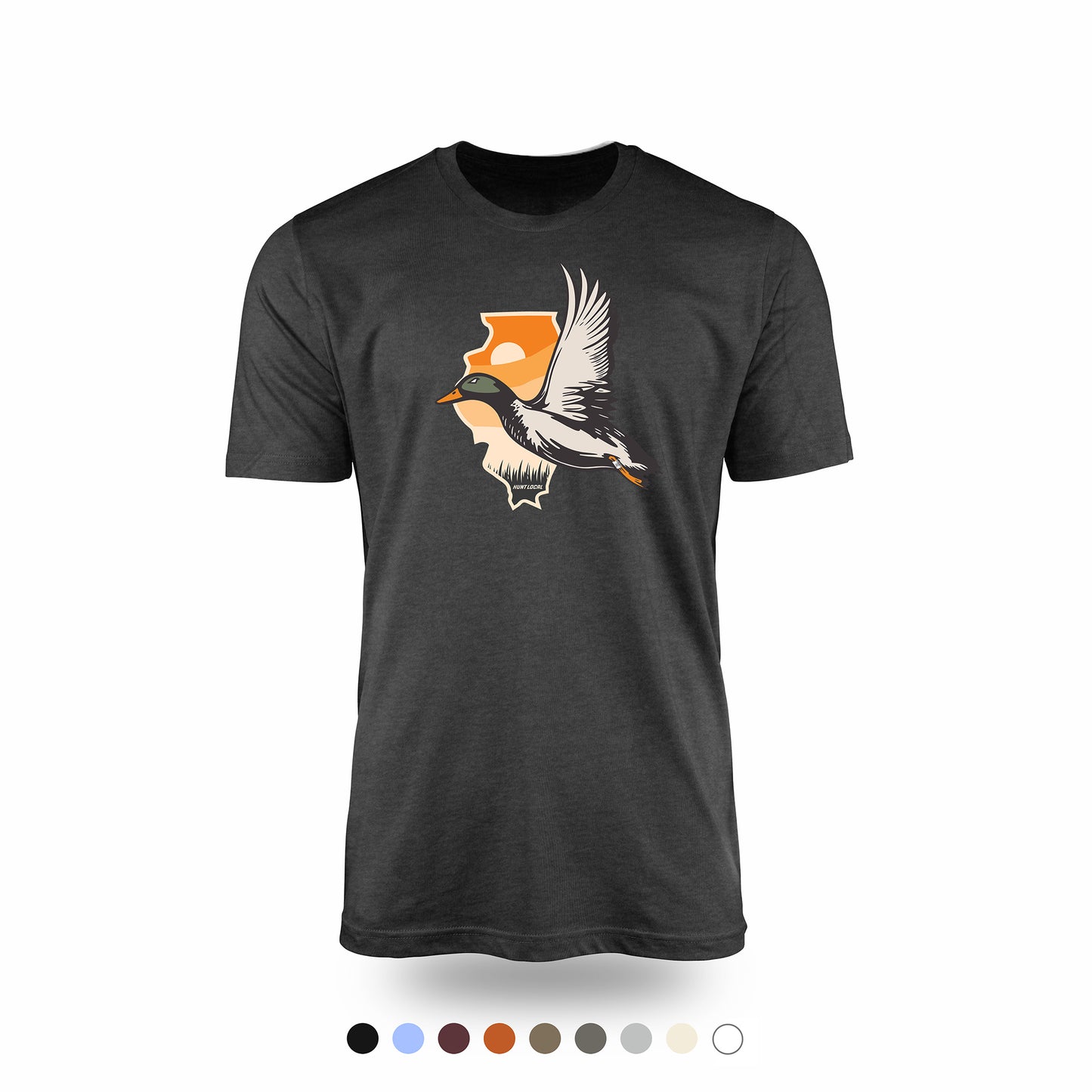 Illinois - Waterfowl Front Tee