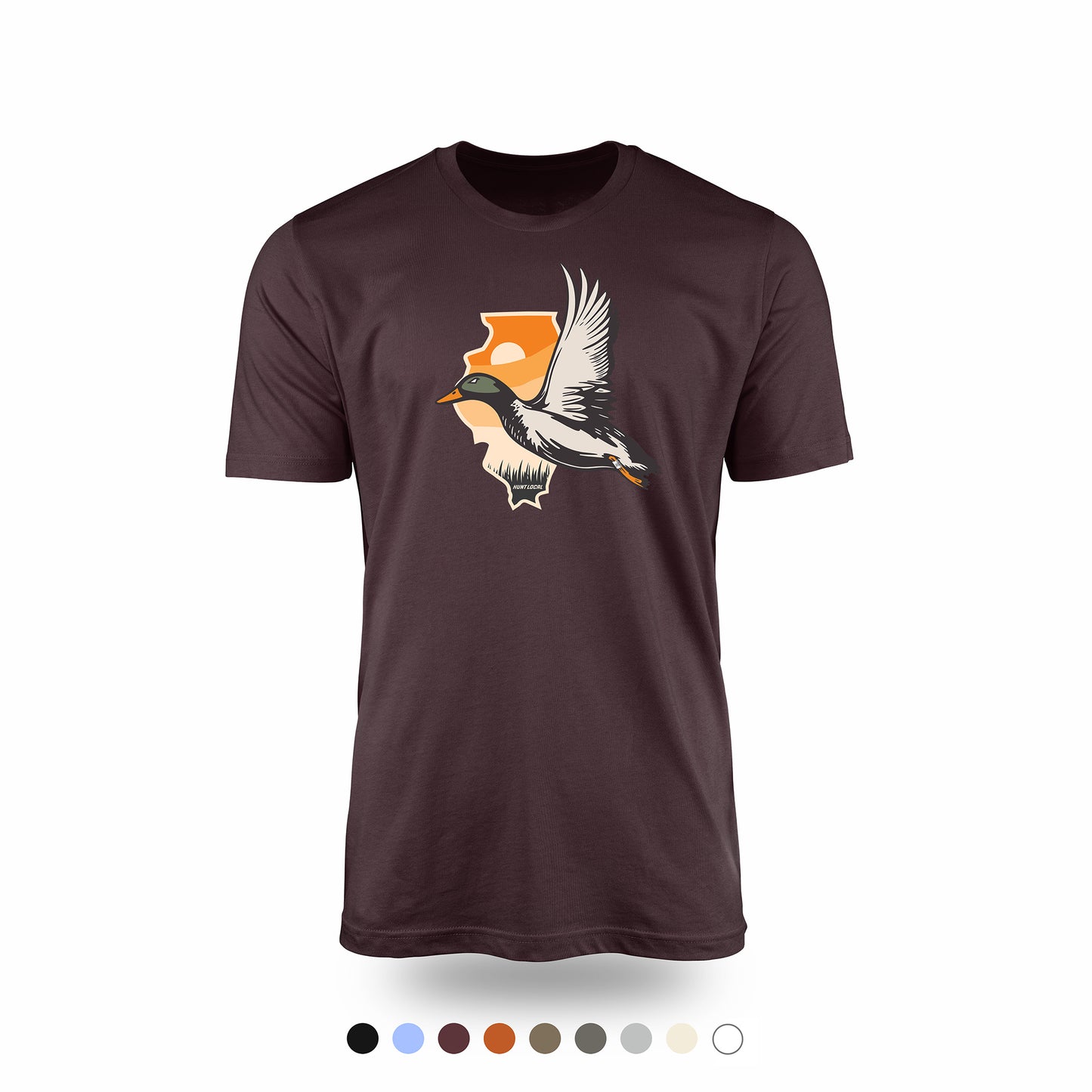 Illinois - Waterfowl Front Tee