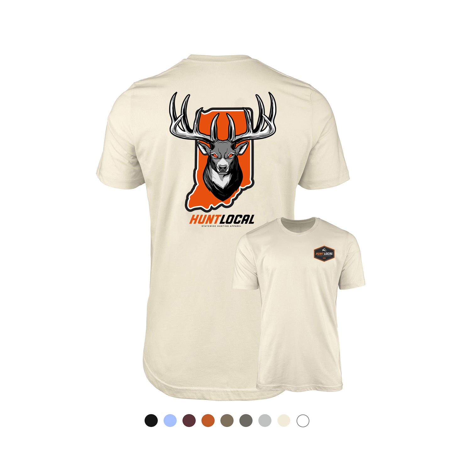 Indiana - Alpha Buck Tee