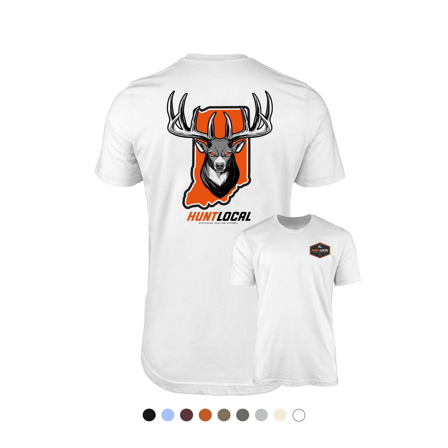 Indiana - Alpha Buck Tee
