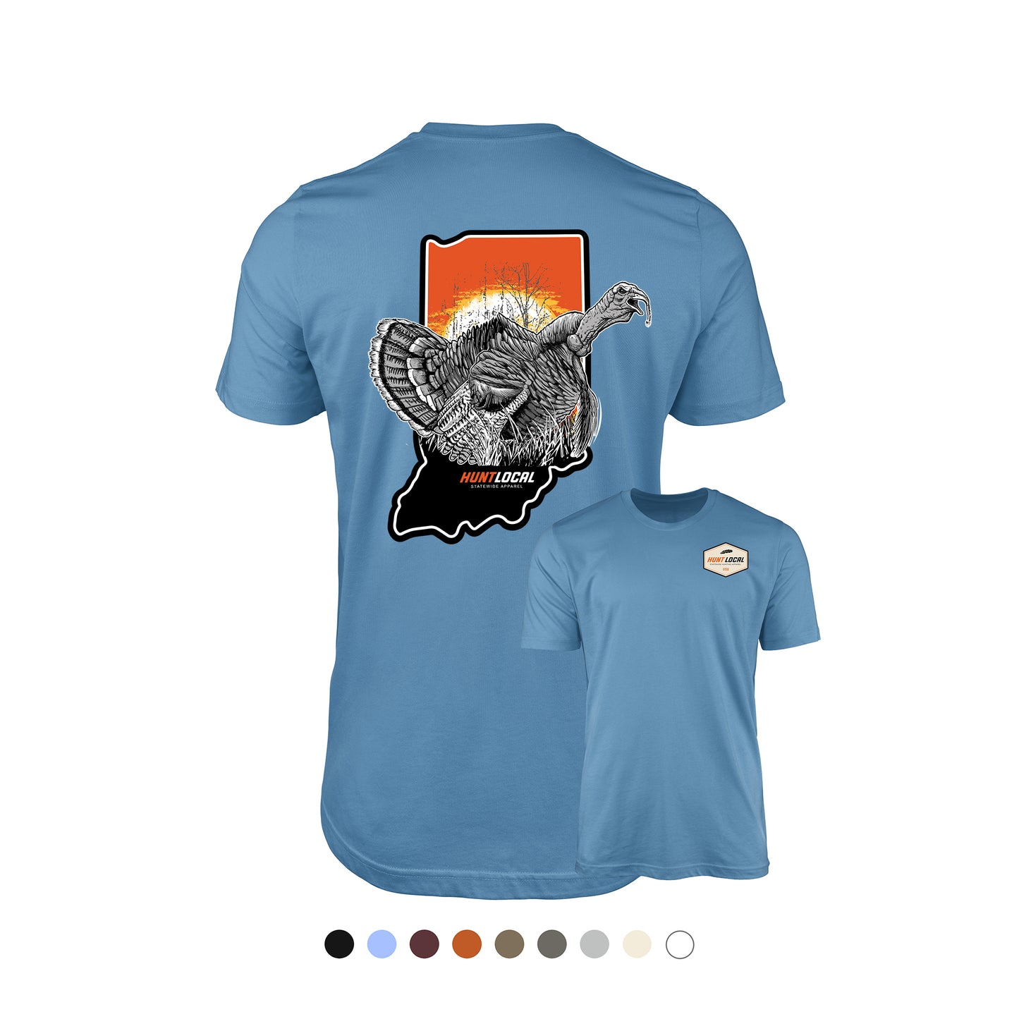 Indiana - Sunrise Turkey Tee