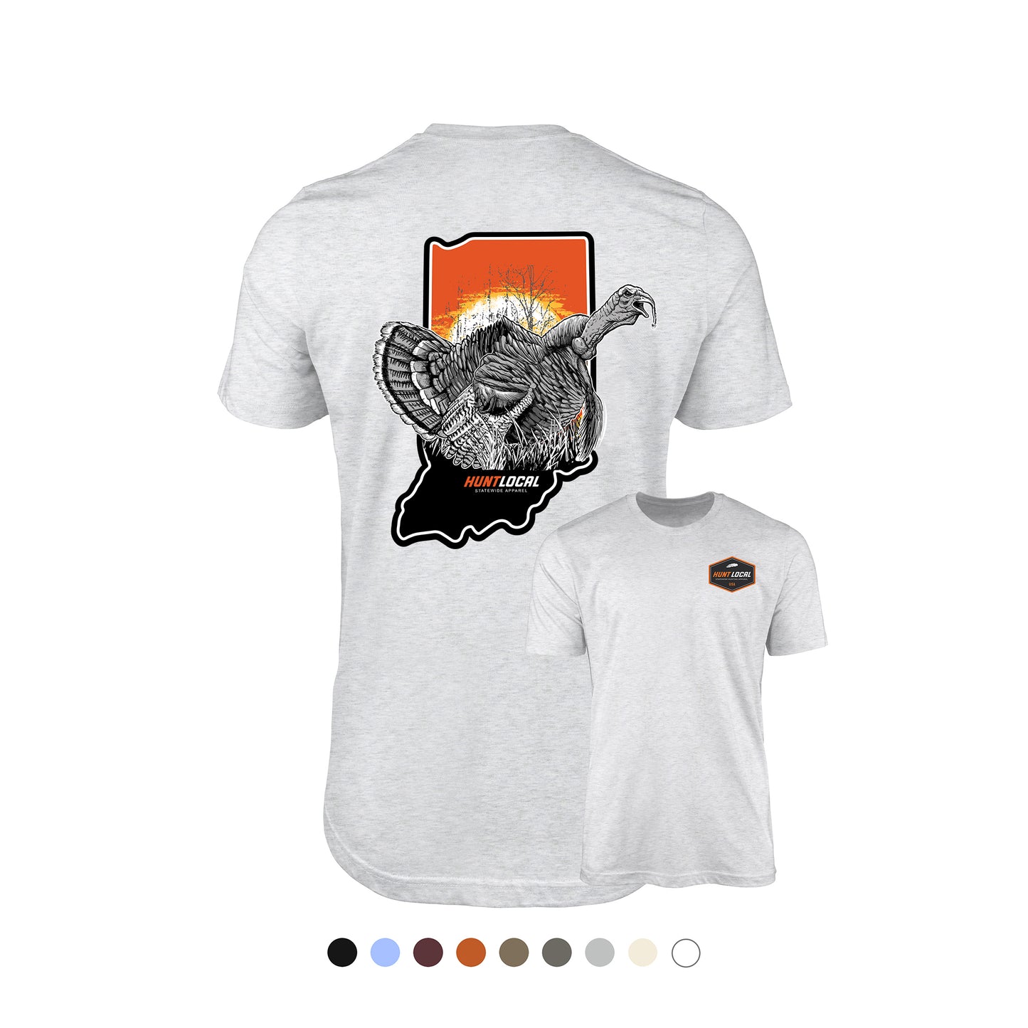 Indiana - Sunrise Turkey Tee
