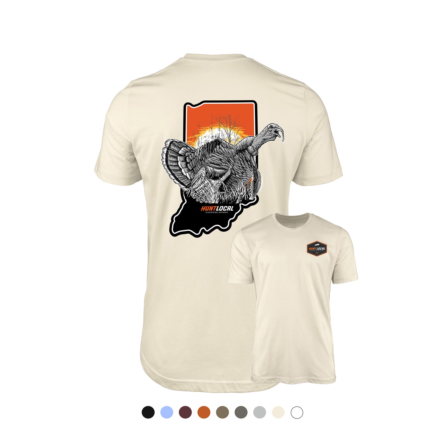 Indiana - Sunrise Turkey Tee